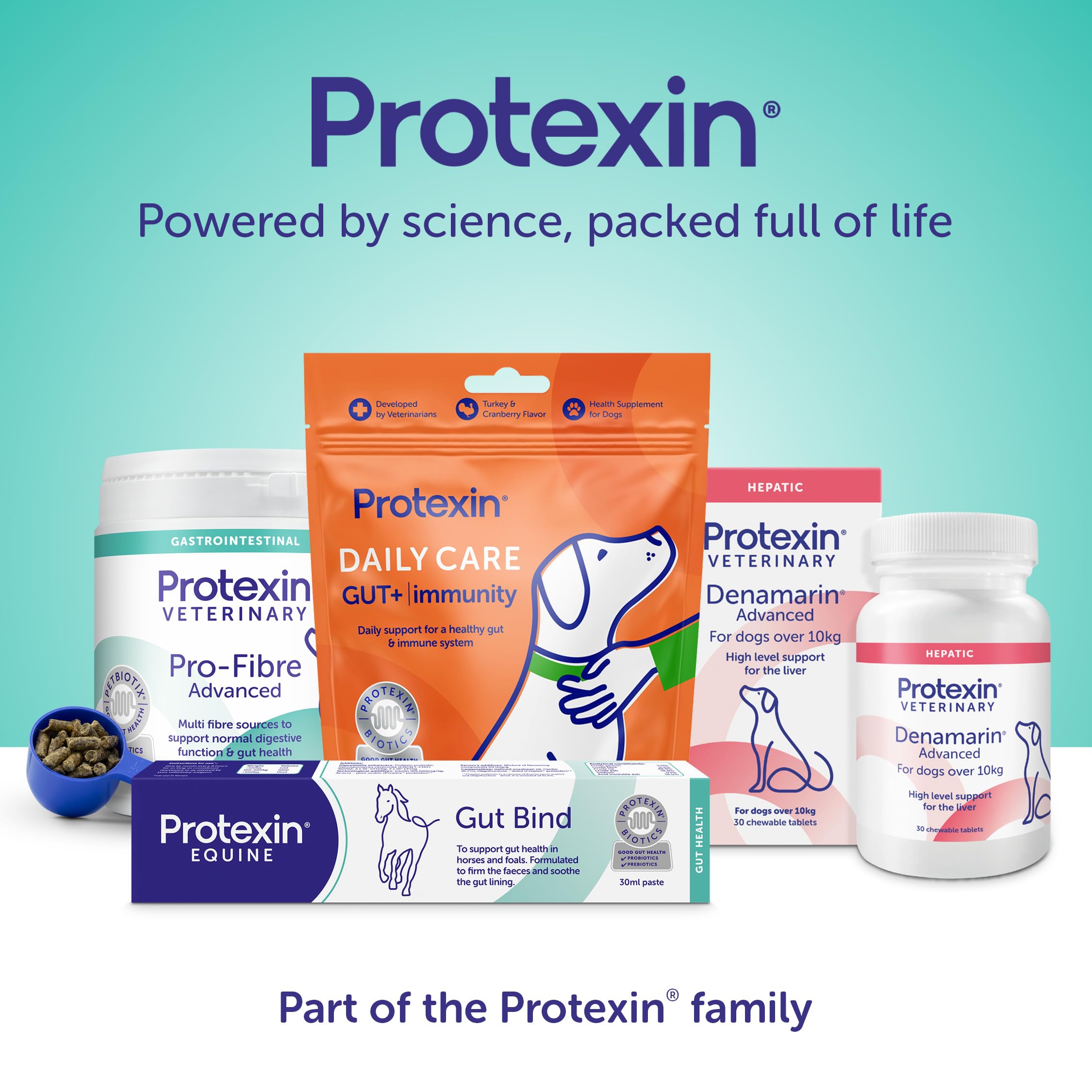 Protexin Veterinary Pro-Fibre Advanced High-Fibre Gut Health Powder for Dogs 500g 6