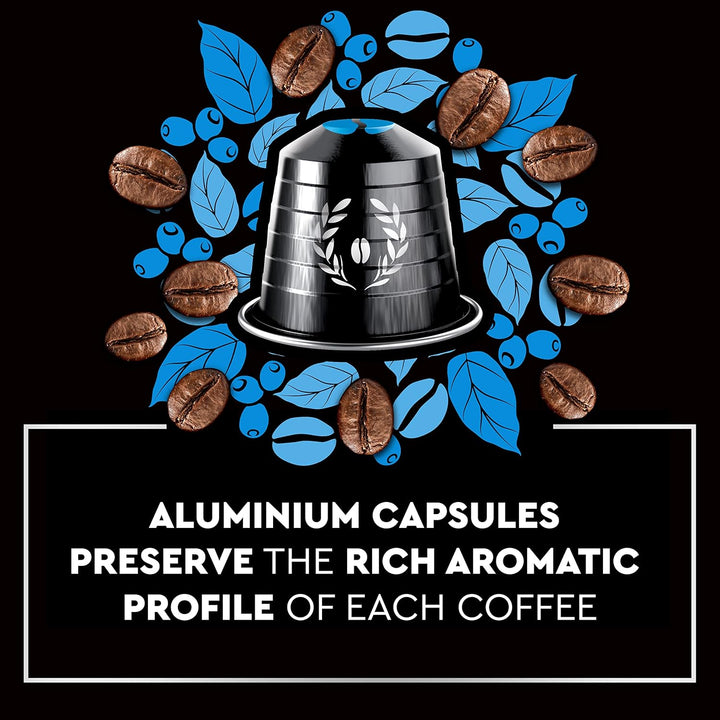 Carte Noire Espresso Décaféiné - 100% Arabica Nespresso Compatible Aluminium Capsules, 100 Pack