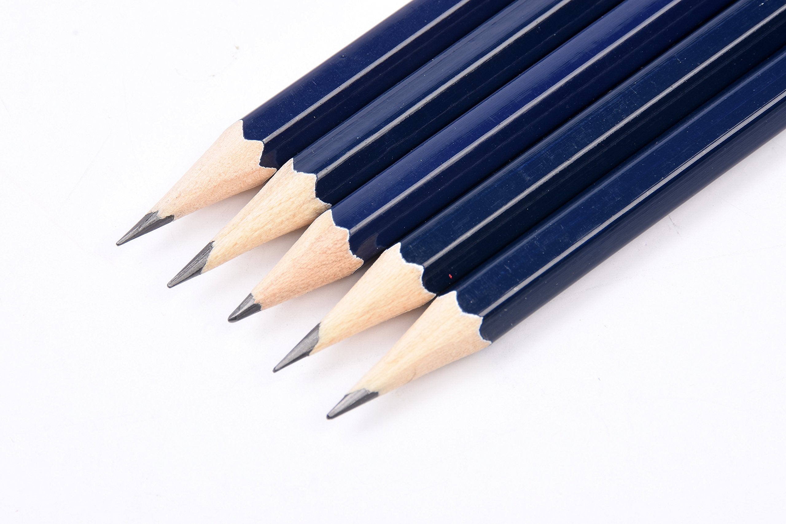 Helix Oxford X10 HB Pencils with Plastic Sharpener and Eraser | Pre-Sharpened | Sustainable Wood 3