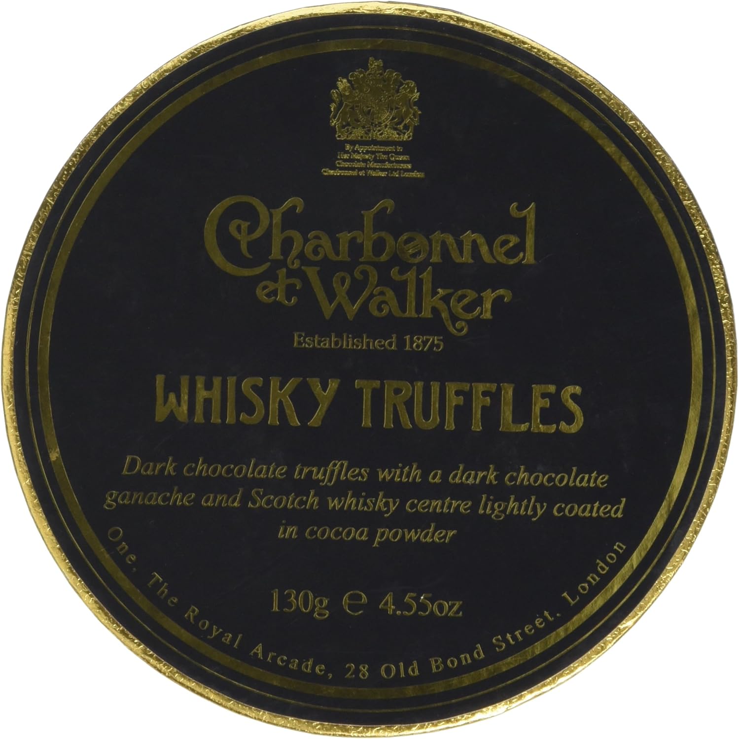 Charbonnel et Walker Whisky Truffles 130 g 1