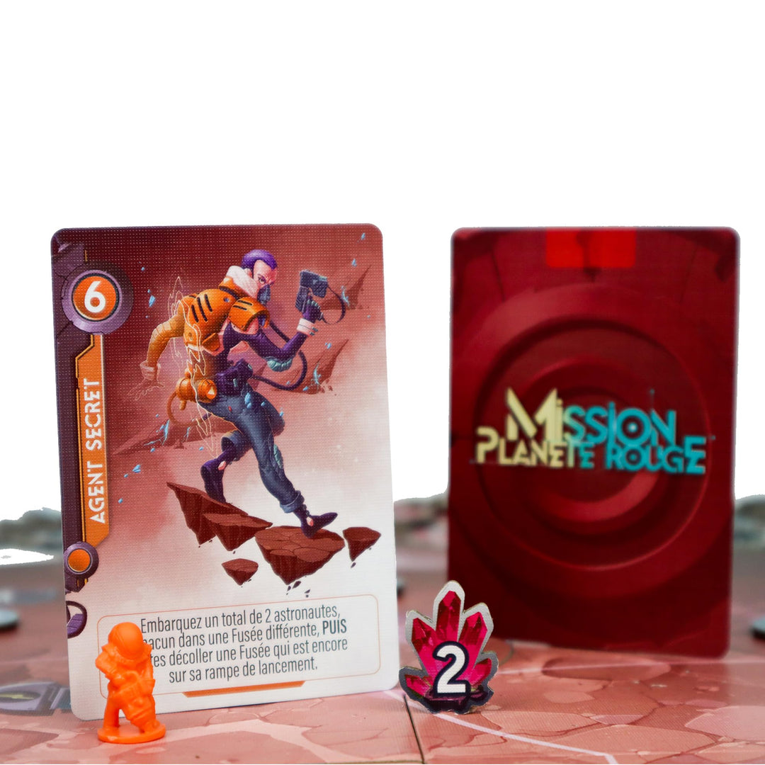 Mission: Red Planet Board Game - Space Exploration Strategy Game for Families
