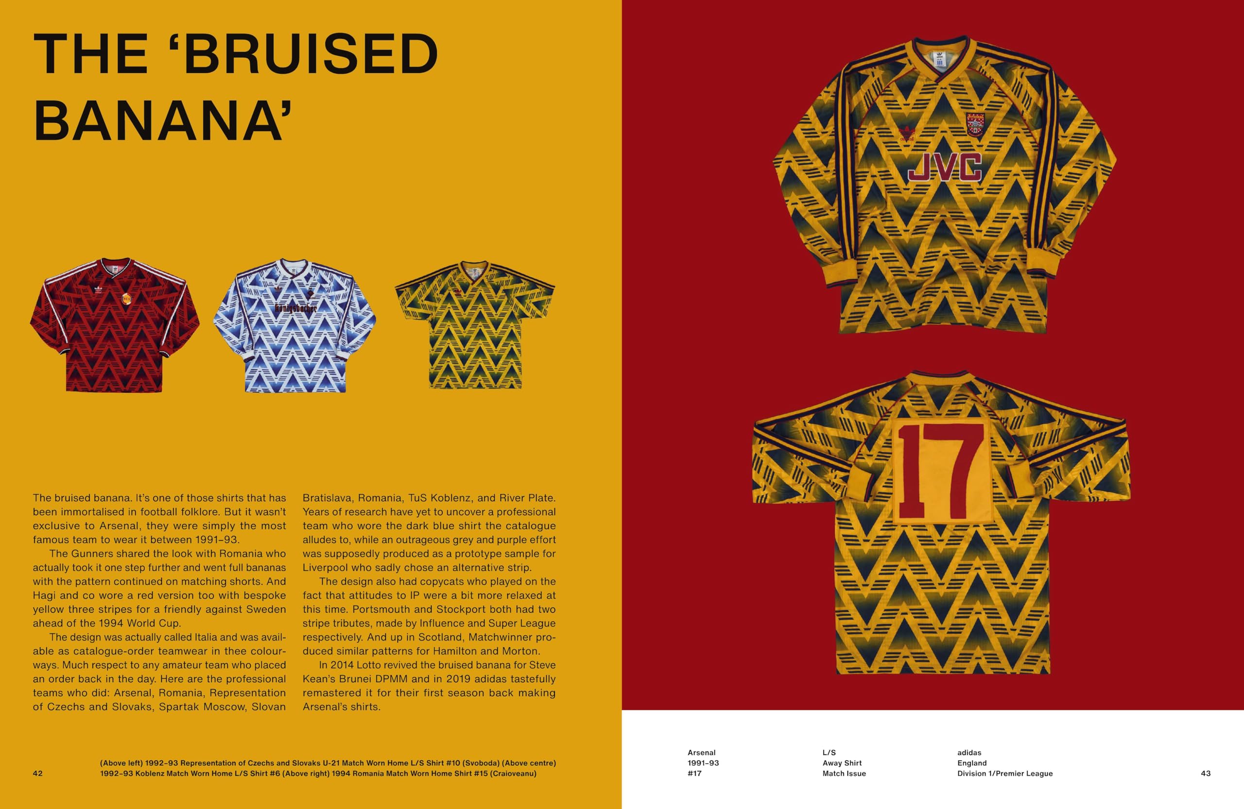 Classic Football Shirts - Iconic Football Kits History | Hardcover 3