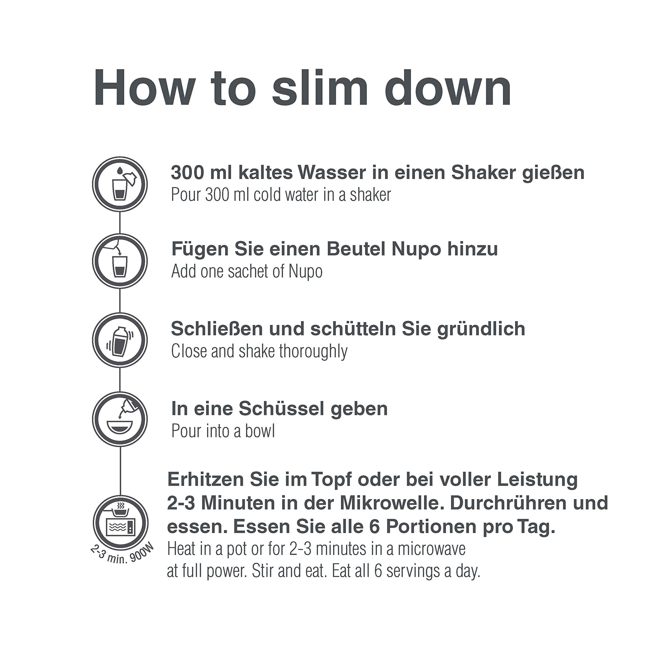 NUPO Diet Meal Replacement Gluten Free Vegetable Soup (12 Servings) 9