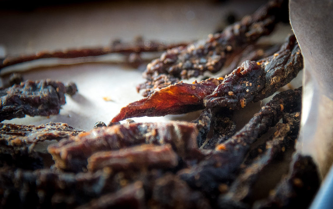 Biltong Boss Original Snap Sticks (Bites) - Authentic South African Beef Snack, 100g