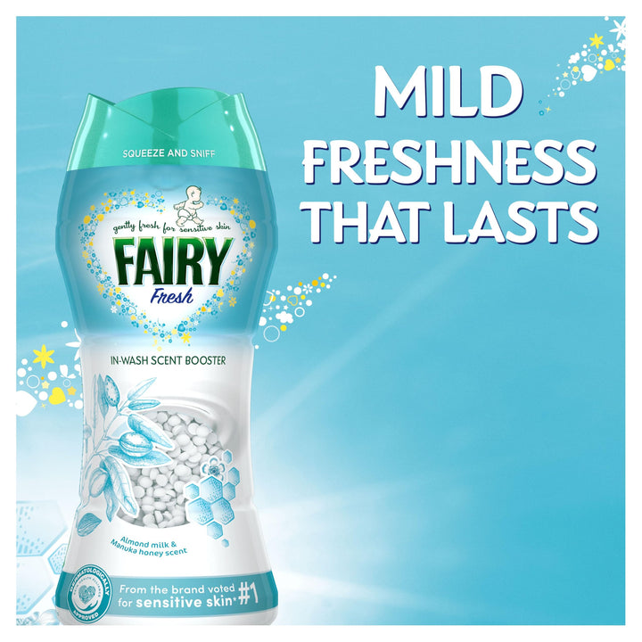 Fairy - In-Wash Scent Booster 495 g, Fresh Mild Long-Lasting Fragrance for Sensitive Skin
