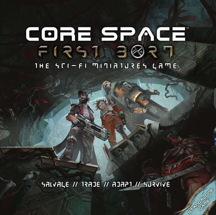 Battle Systems Core Space: First Born - Sci-Fi Miniatures Board Game Starter Set