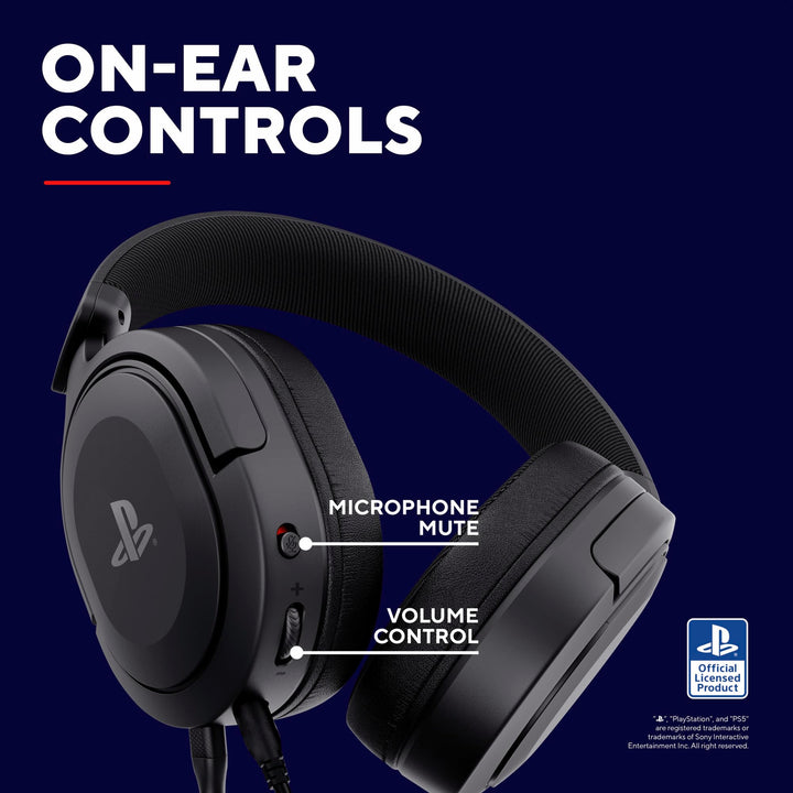 Trust Gaming GXT 498 Forta Officially Licensed PS5 Gaming Headset - Black