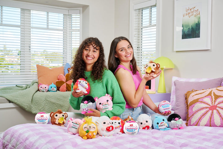 Snackles Series 2 - Random Assortment 5-inch Plush with Licensed Snack Accessory