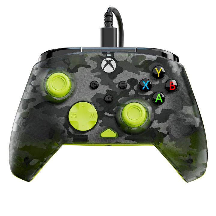 Turtle Beach Rematch Core Wired Gaming Controller for Xbox & PC - Yellow and Ghost Black Camo