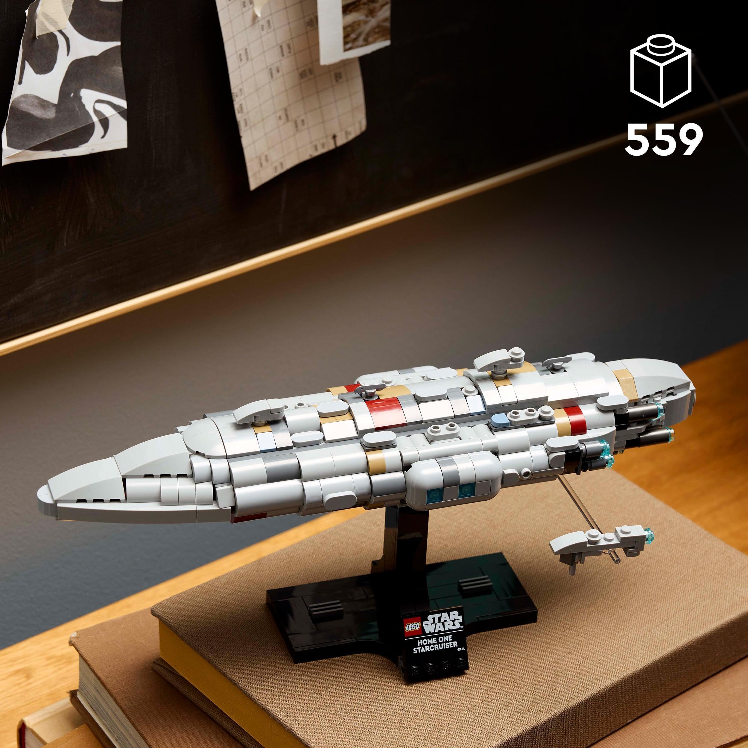 LEGO Star Wars 75405 Home One Starcruiser Building Set - Collectible Build-and-Display Model for Adults 4