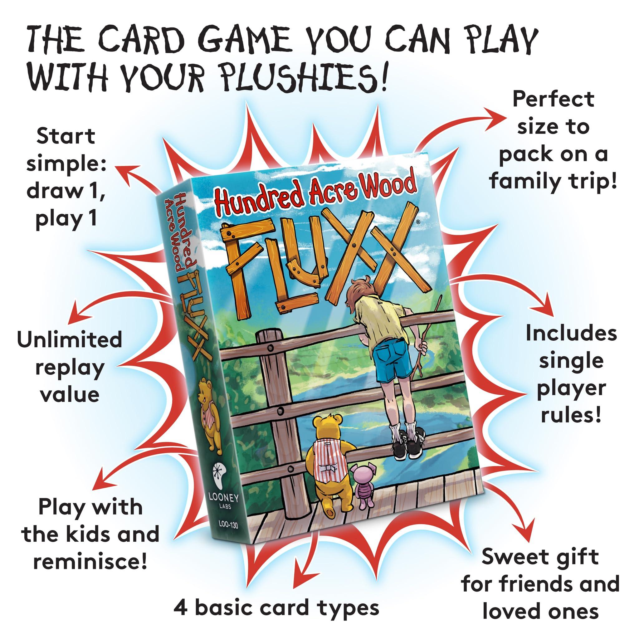 Looney Labs Hundred Acre Wood Fluxx Card Game 10