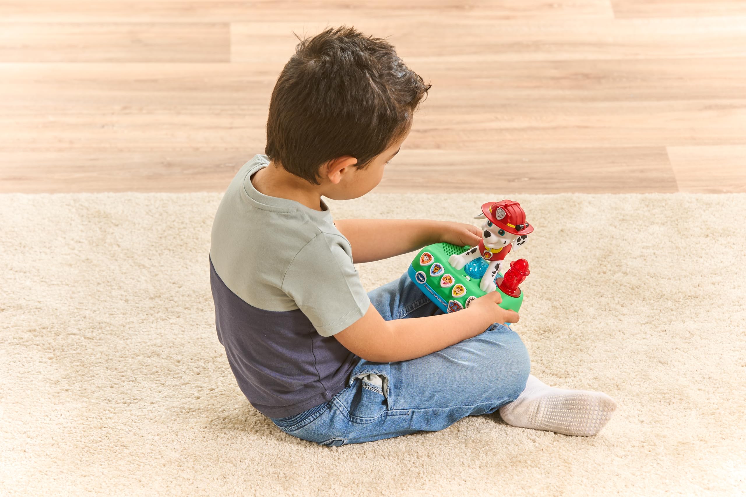 VTech PAW Patrol - Storytime With Marshall, Interactive Storyteller Toy with 4 Rescue Tales 6