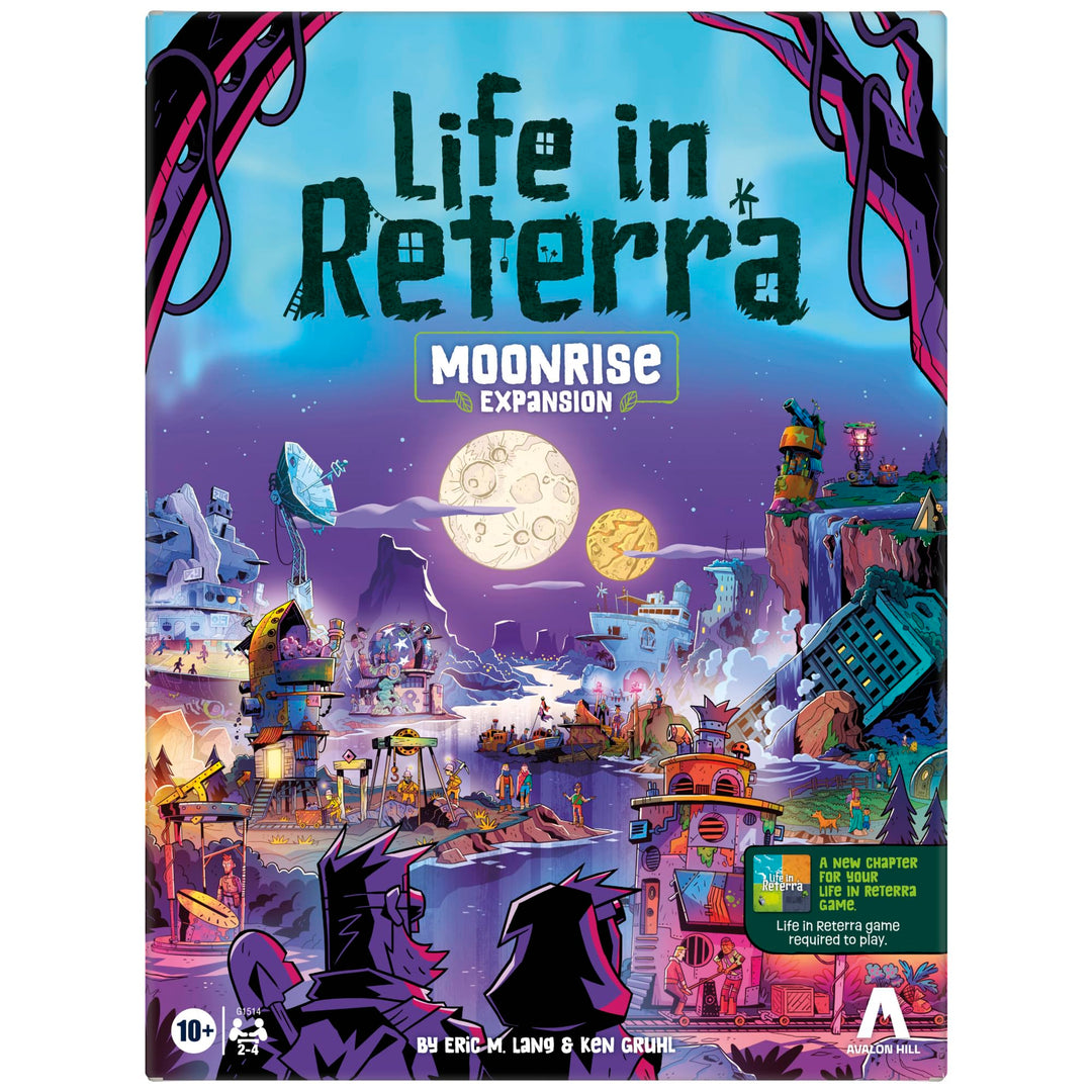 Hasbro Gaming Life in Reterra Moonrise Expansion Board Game