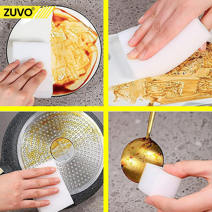 Zuvo - Multi-Functional Magic Eraser Sponge (12-Pack)