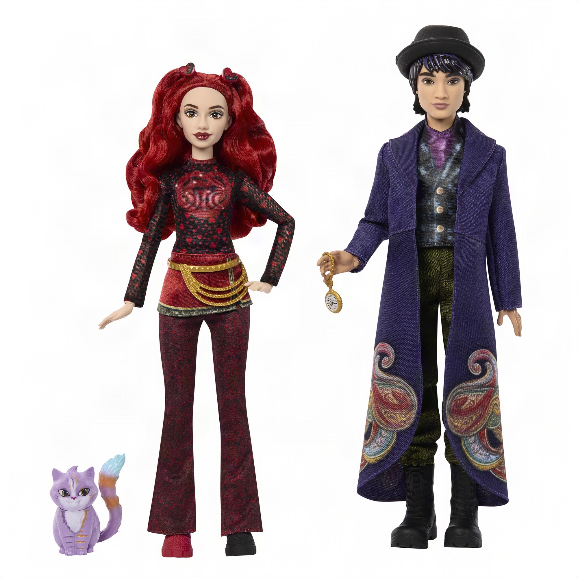 Mattel Disney Descendants: Wicked Wonderland Red & Max Fashion Dolls - Ages 4+ 1