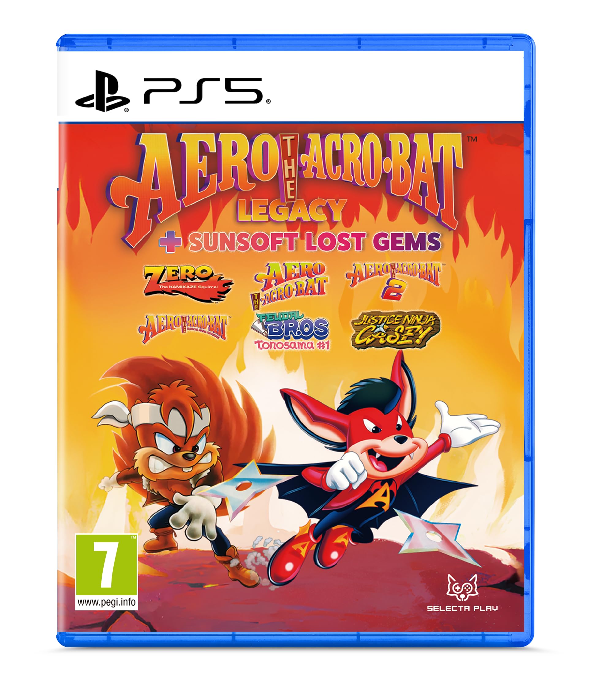 Aero The Acro-Bat Legacy + Sunsoft Lost Gems Collection [PlayStation 5] 1