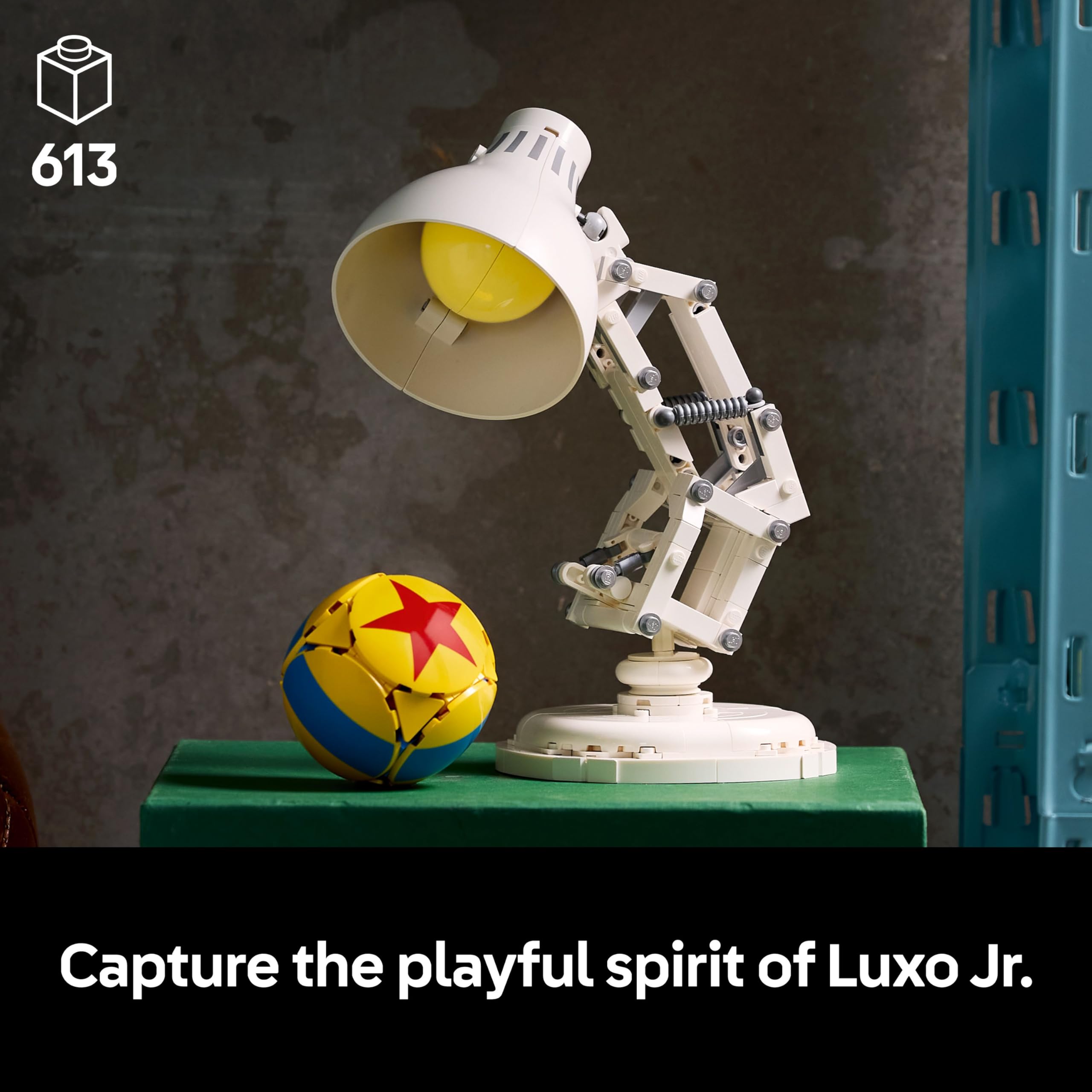 LEGO Ideas 21357 Disney Pixar Luxo Jr. Lamp Building Set for Adults | Ages 18+ 2