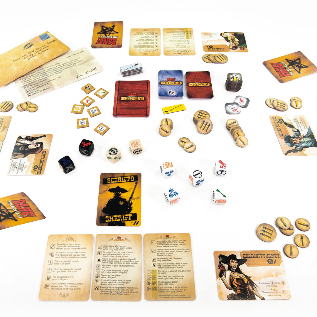 DV Games Bang Dice Explosion - Dice Game for 3 to 8 Players - Ages 8+