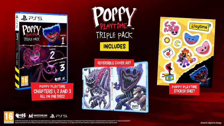 Poppy Playtime - PlayStation 5 Triple Pack
