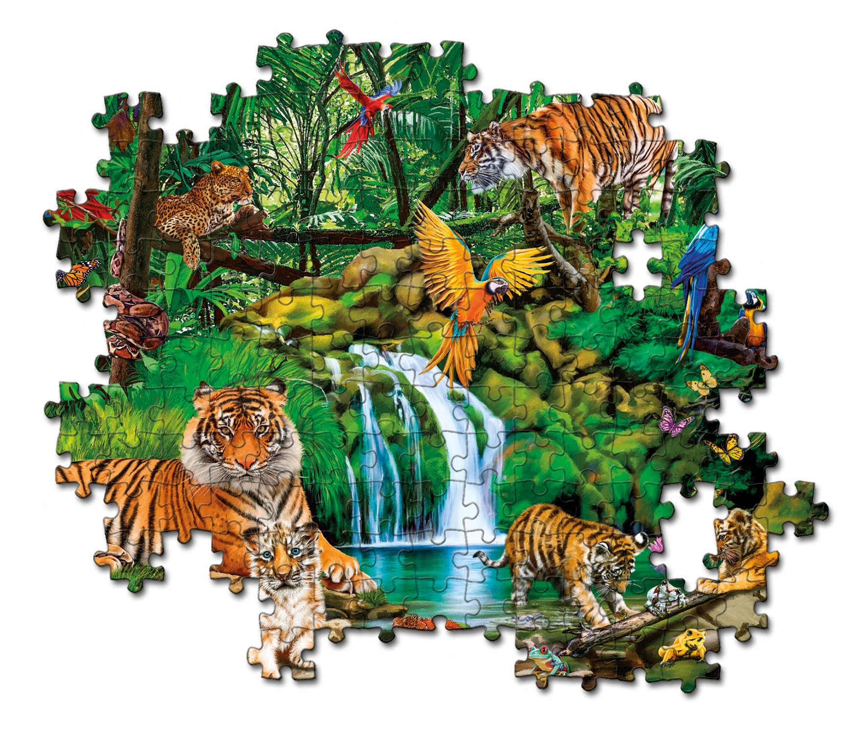 Clementoni Water Magic Puzzle - The Jungle Retreat | 300 Pieces | Multicolor 4