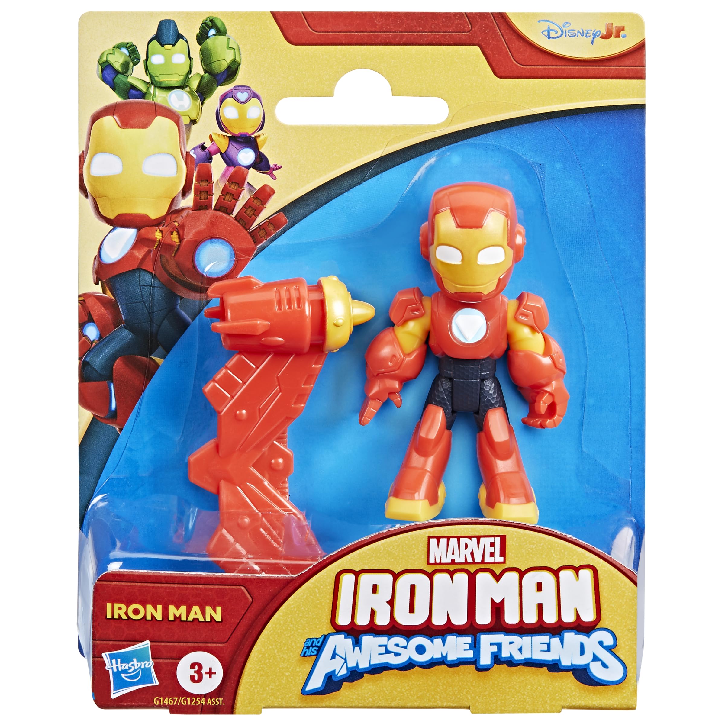 Marvel Iron Man Action Figure Toy with Accessory | 7.6-cm (3 inch) | Ages 3+ 5