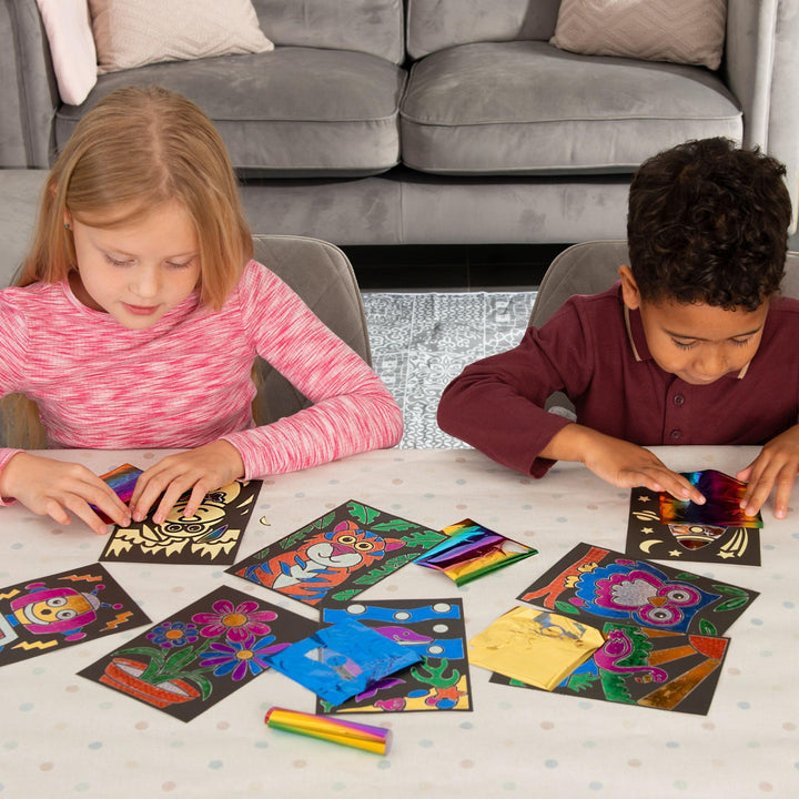 Galt Fab Foil Art Kit - Sparkly Craft Activity for Kids Ages 6+