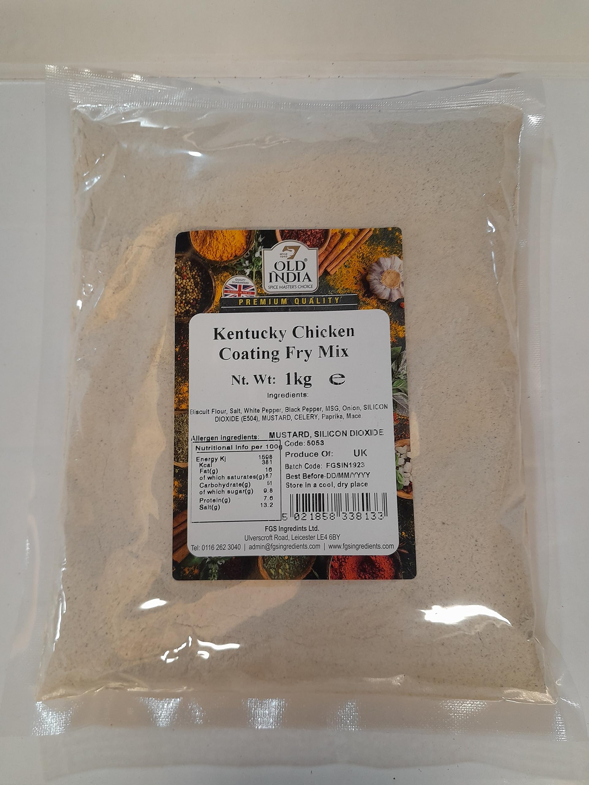 Old India Kentucky Chicken Coating Fry Mix 1 Kg 1