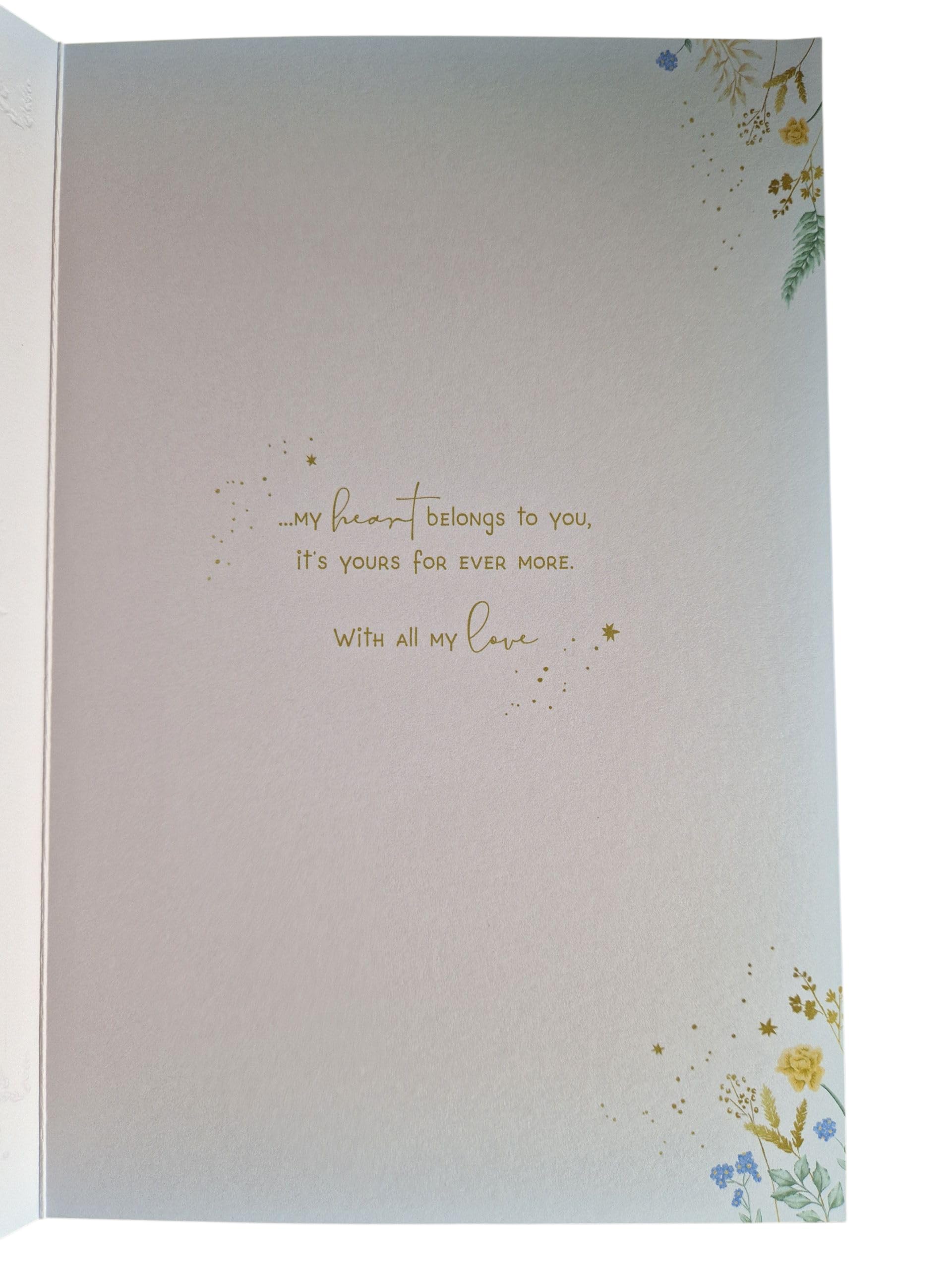 Me To You Tatty Teddy Anniversary Card | Gold Foil Detail | 6 x 9 Inches 3