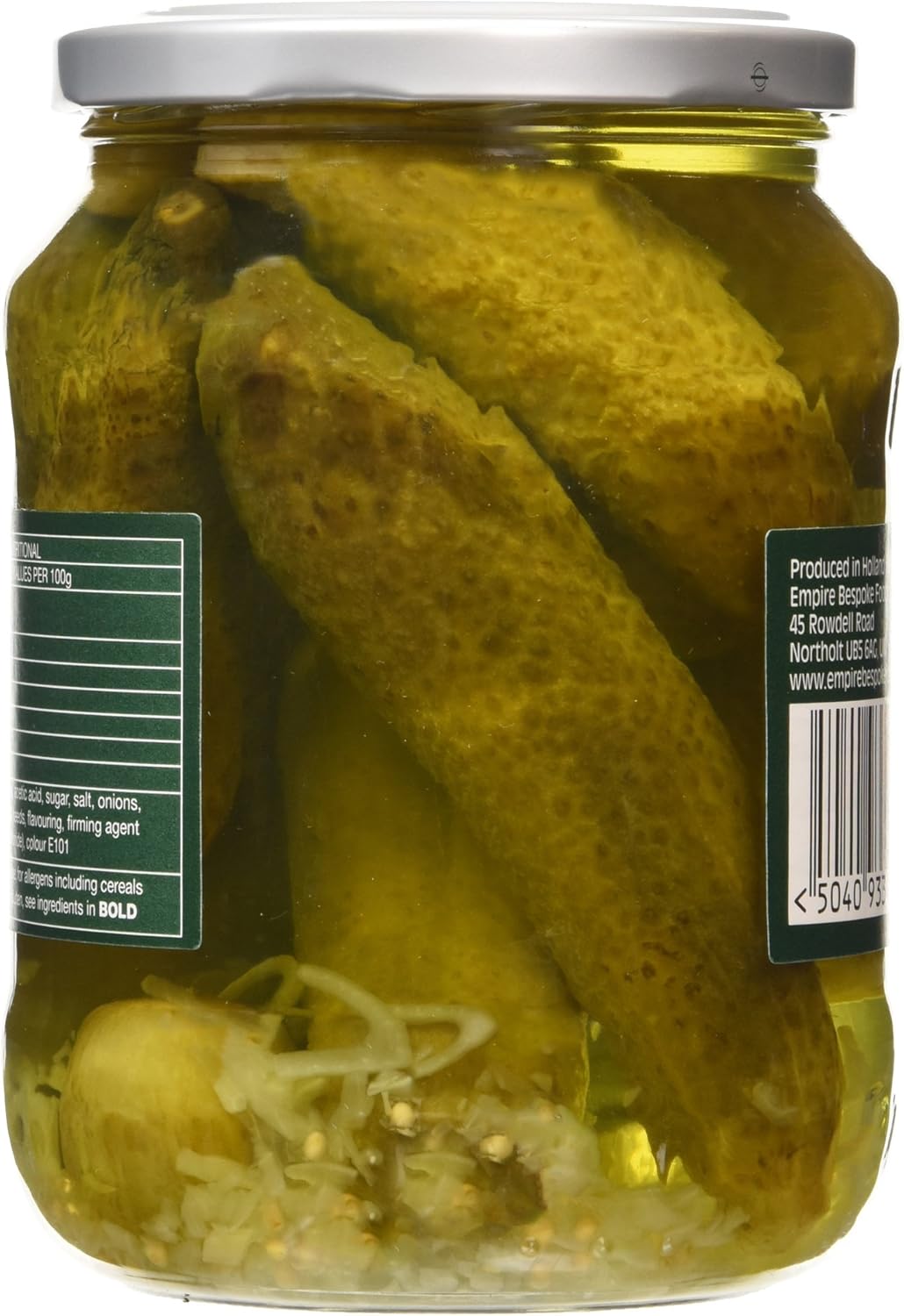 Elswood Whole Sweet Cucumbers 670g Jar