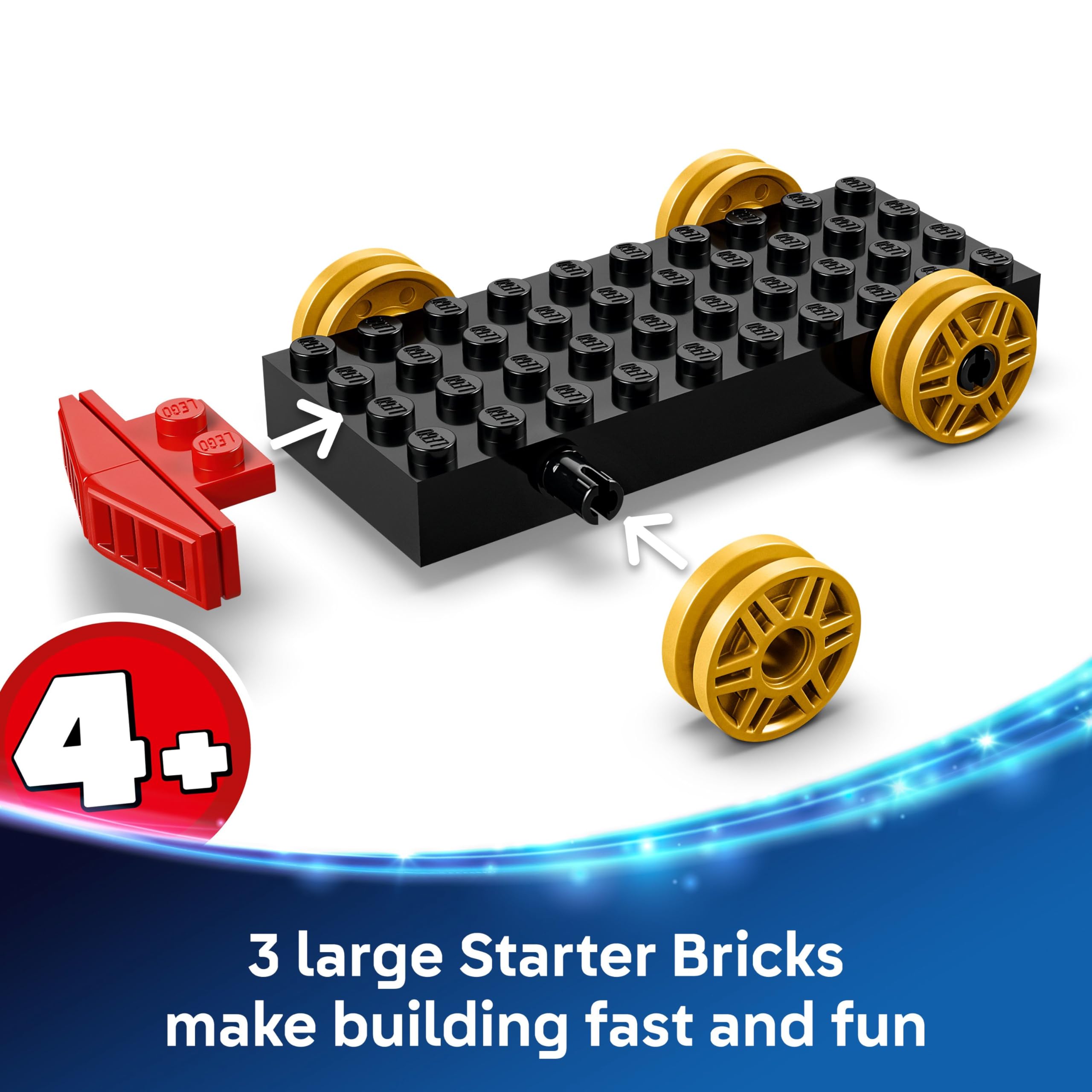 LEGO Disney und Pixar's Toy Story Celebration – Zug- und ferngesteuertes Auto-Bauset für Kinder ab 4 Jahren 4