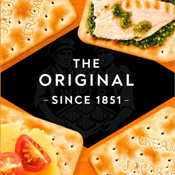 Jacob's Original Cream Crackers, 300 g (Pack of 1)