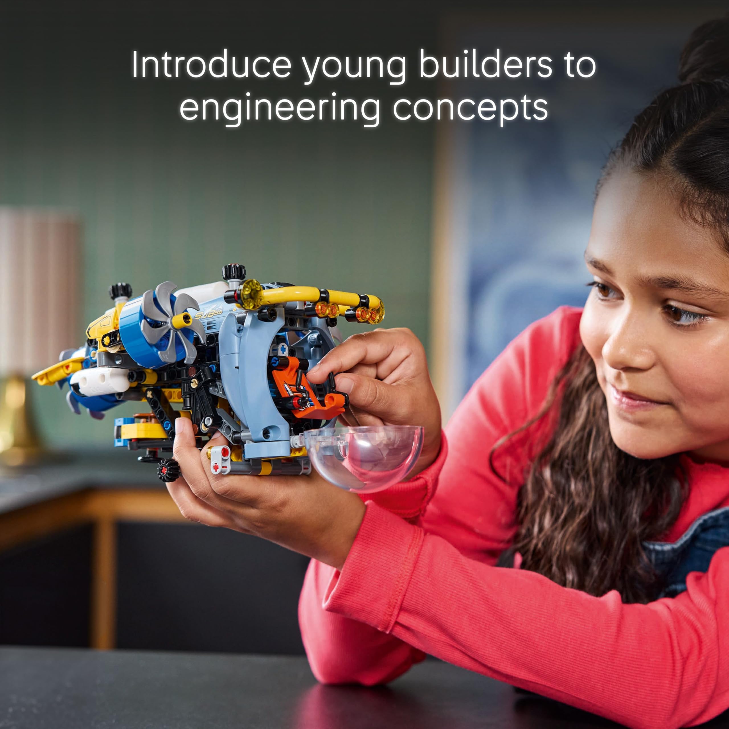 LEGO Technic Deep-Sea Research Submarine Toy - Building Set with Spinning Propellers for Ages 9+ 3