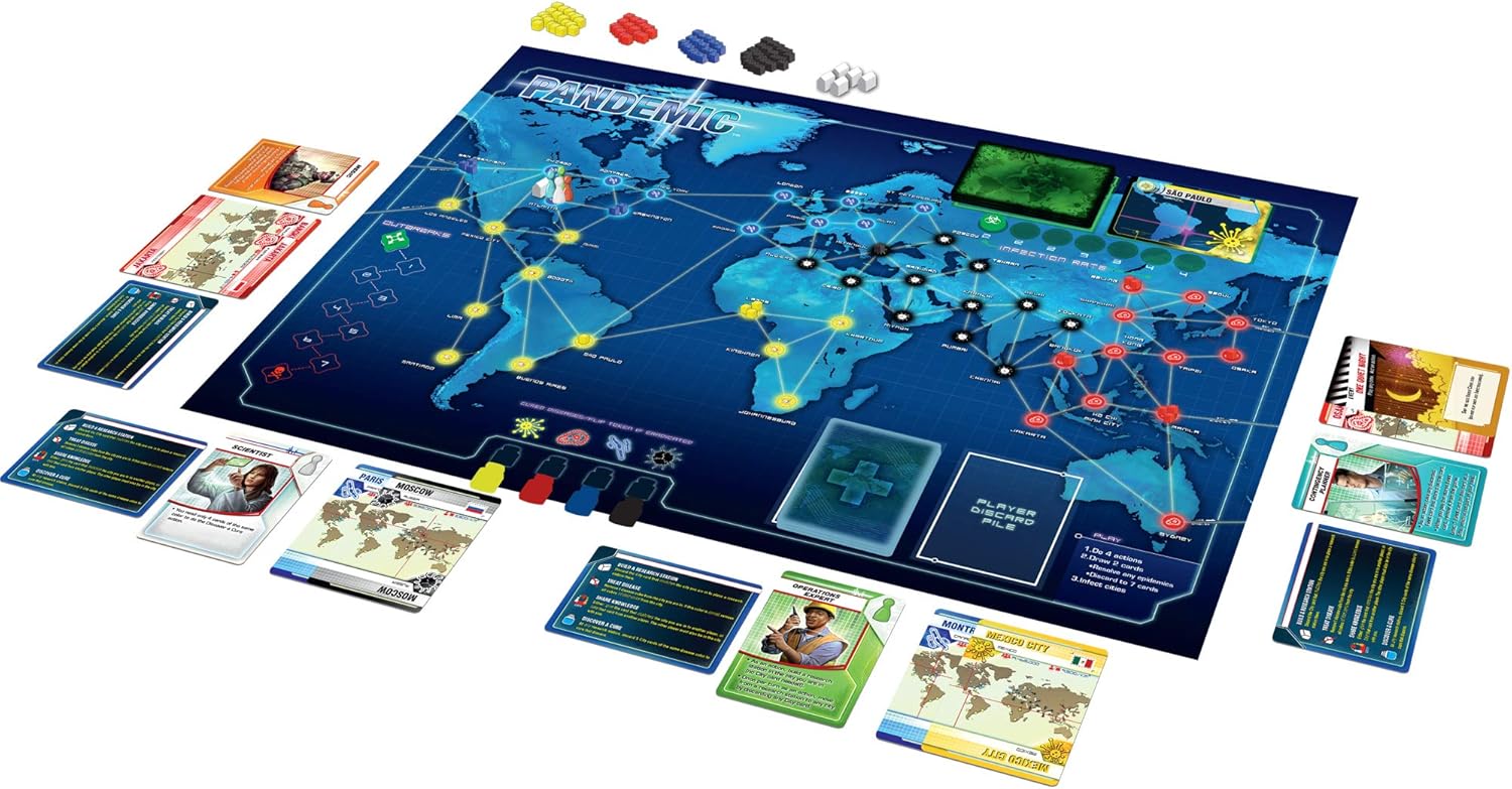 Z-Man Games Pandemie-Brettspiel 3