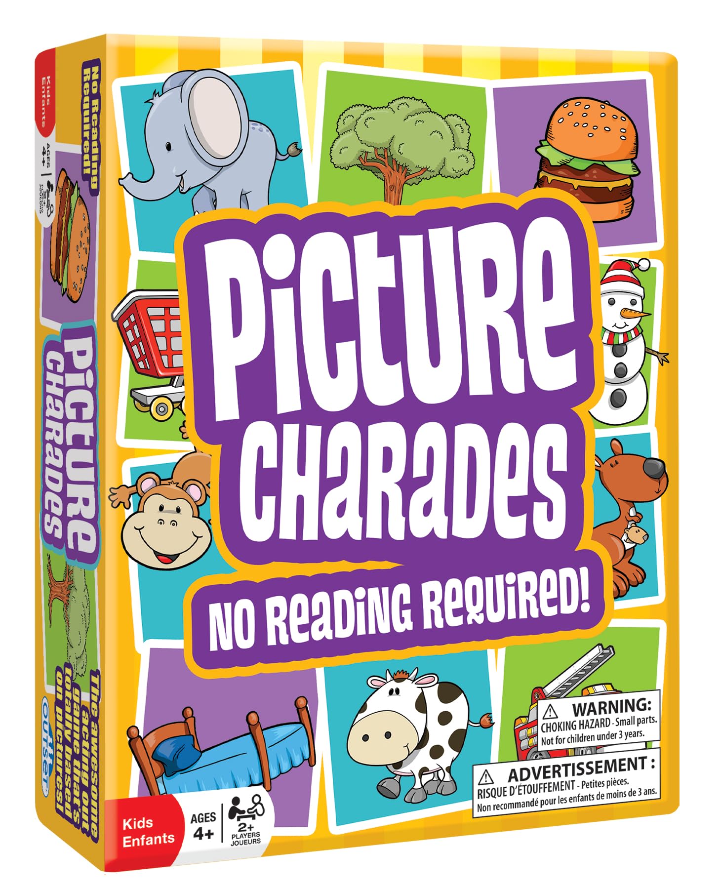 Outset Media Picture Charades for Kids - No Reading Required - Card Game 1