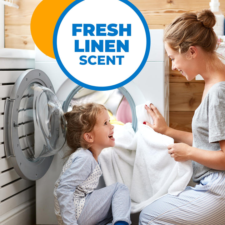 Arm & Hammer Power Sheets Laundry Detergent - Fresh Linen Scent, 50 Count