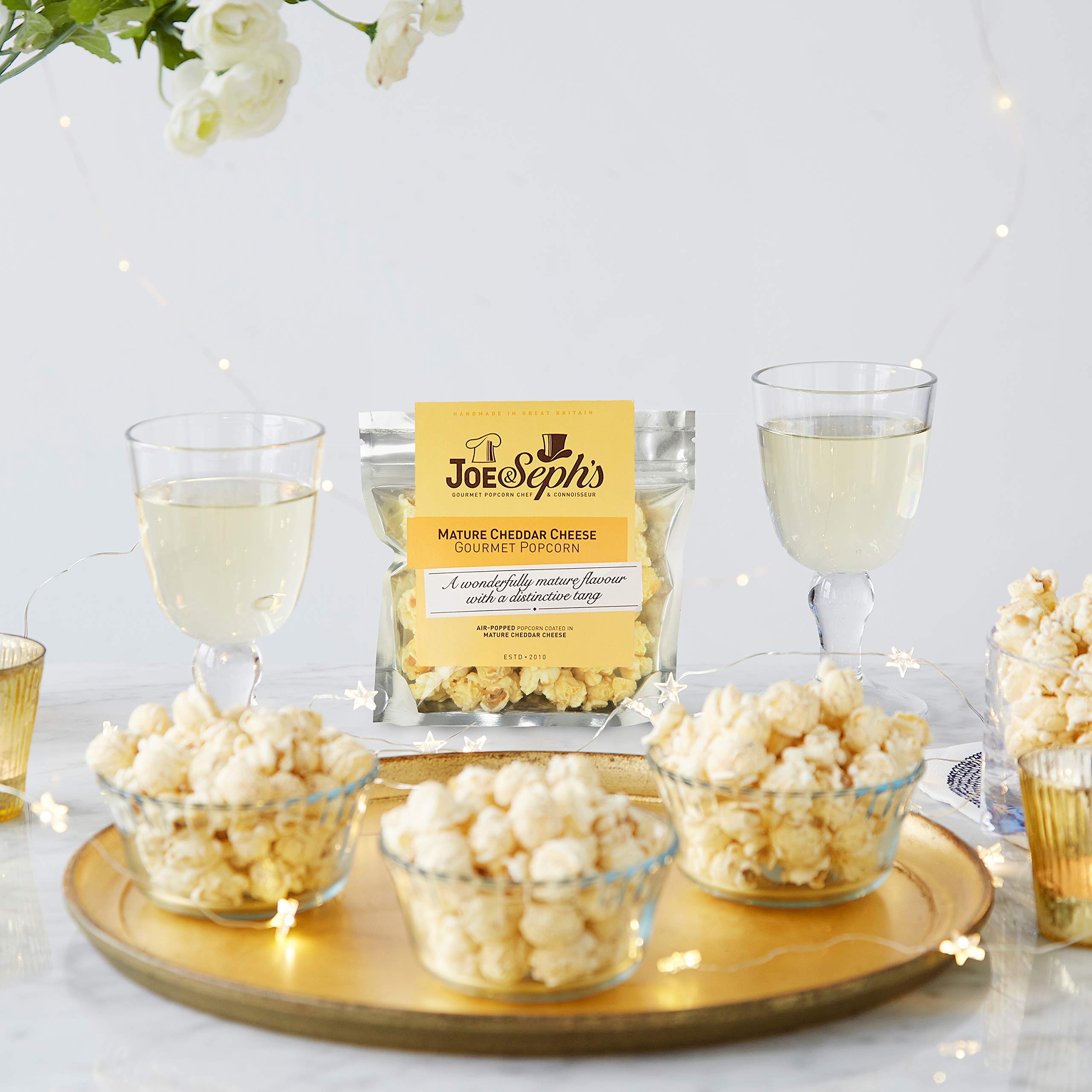 Joe &amp; Sephs Movie Night In Box – Gourmet-Popcorn &amp; Schokoladenstückchen-Geschenkset (500 g) 3