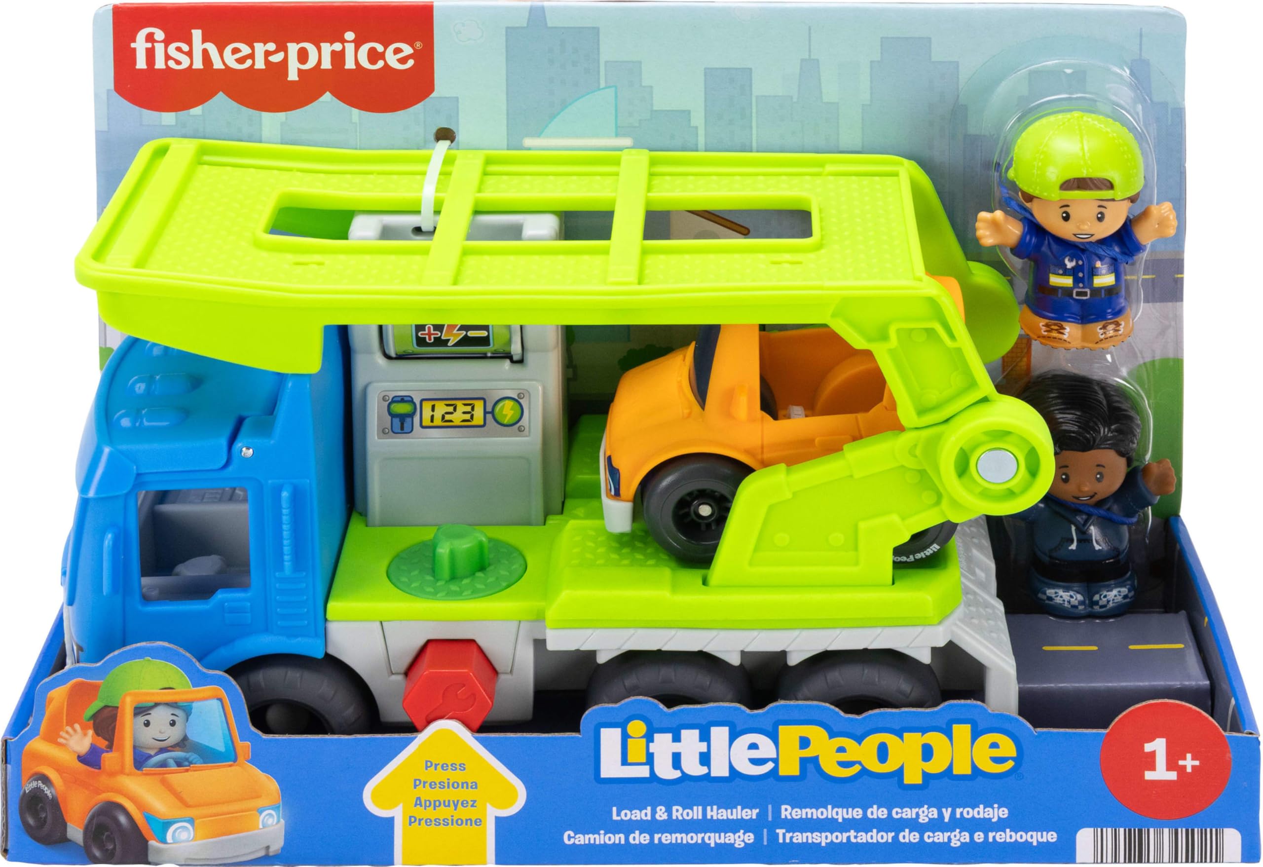 Fisher-Price Little People Load & Roll Hauler Playset - Ages 1Y+ 6