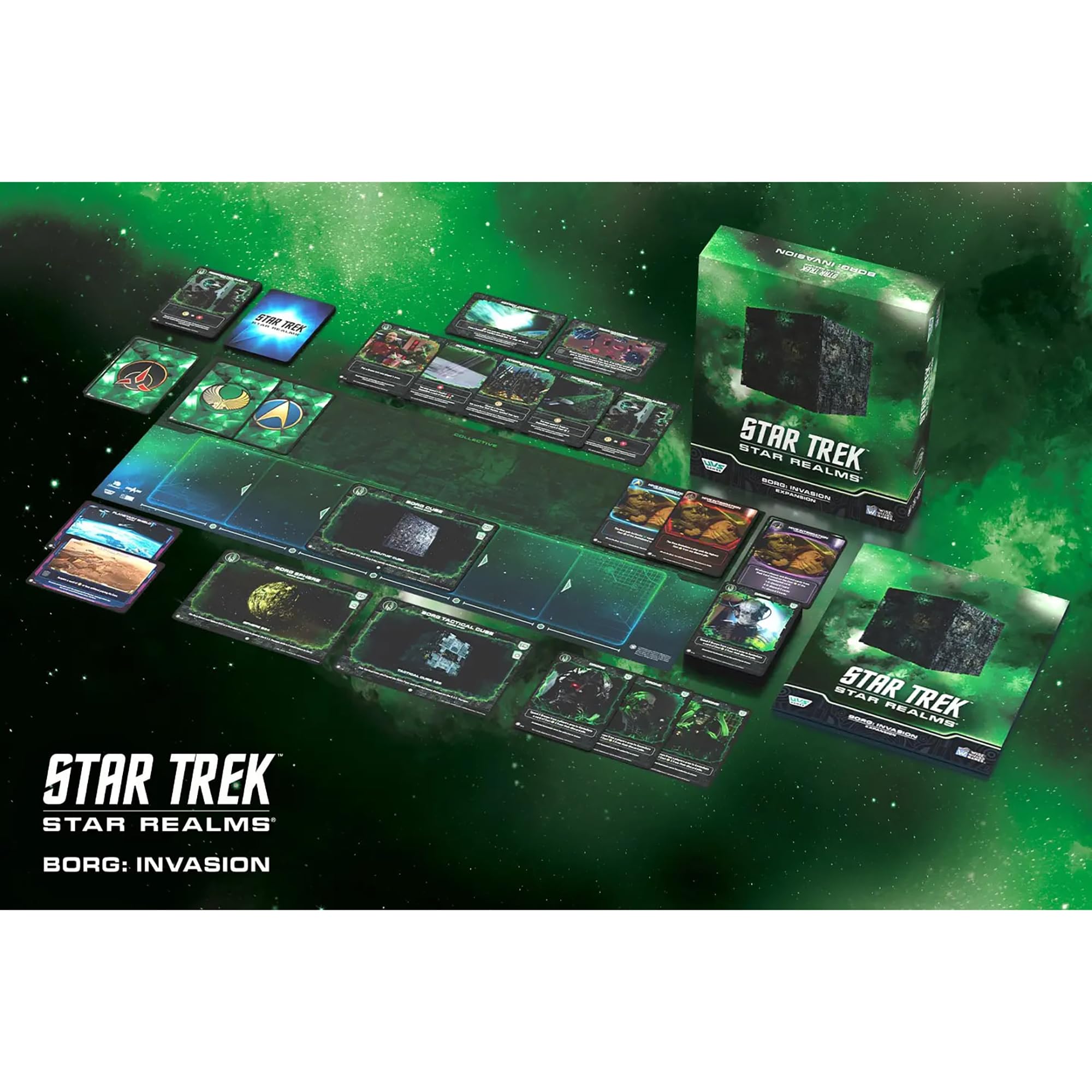 Star Trek: Star Realms – Borg Invasion Erweiterungsdeck-Baukartenspiel 3