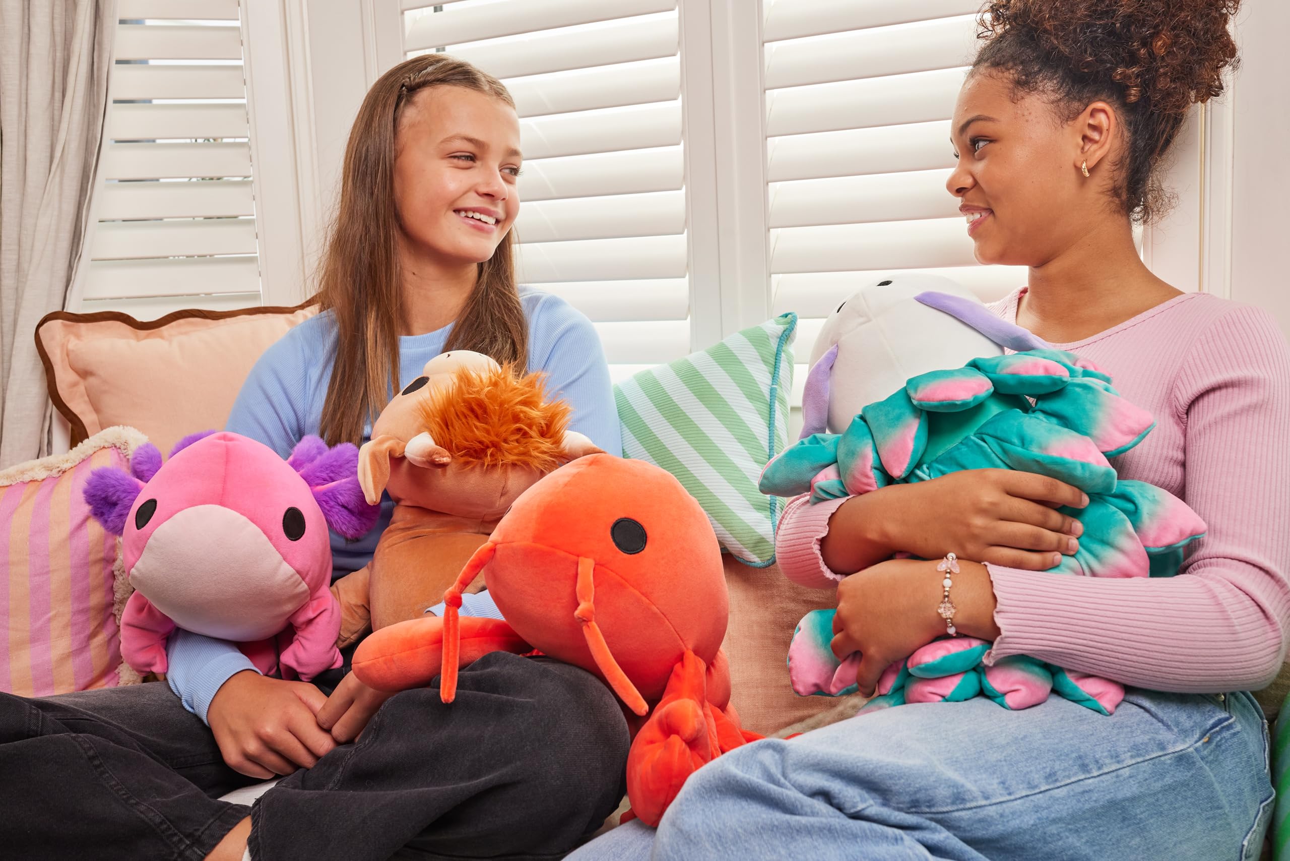Hug-A-Lumps Medium Ally by ZURU - Weighted Plush Cuddly Toy for Stress Relief 5