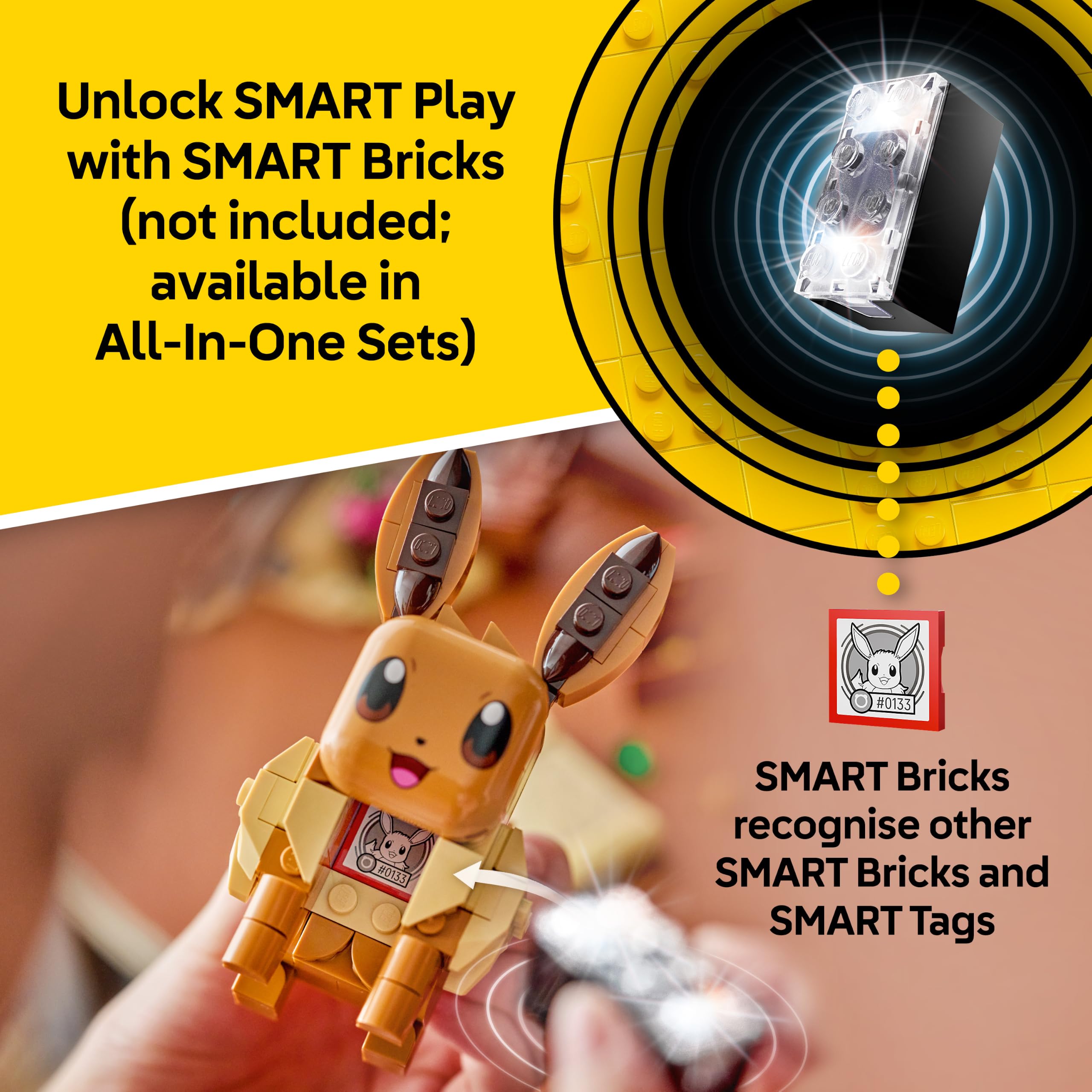 LEGO Pokémon SMART Play: Eevee and Lapras’s Treasure Hunt Building Set (72162) - Ages 8+ 5