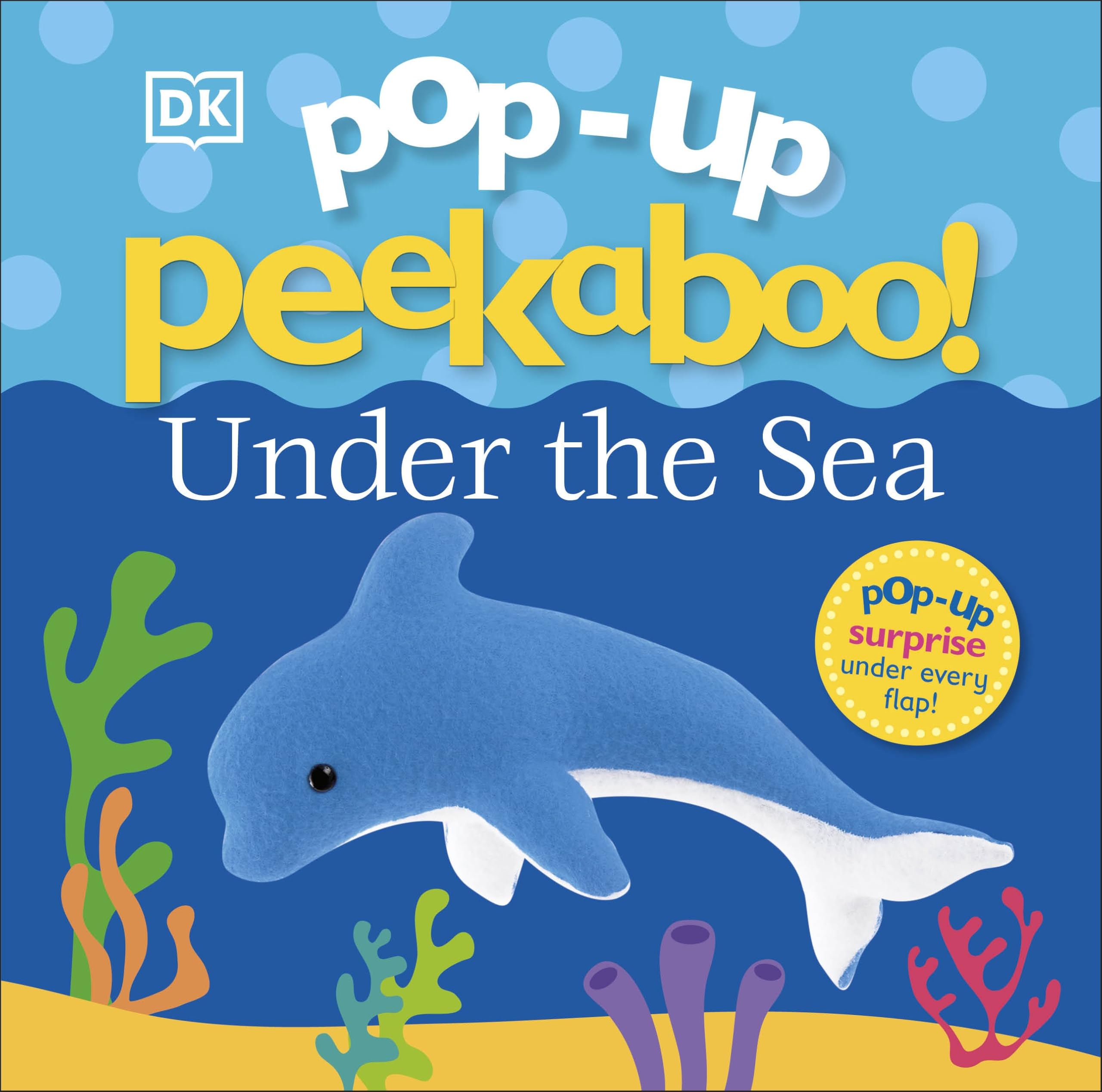 DK Pop-Up Peekaboo! Under The Sea Board Book | Interactive Learning | Ages 1-2