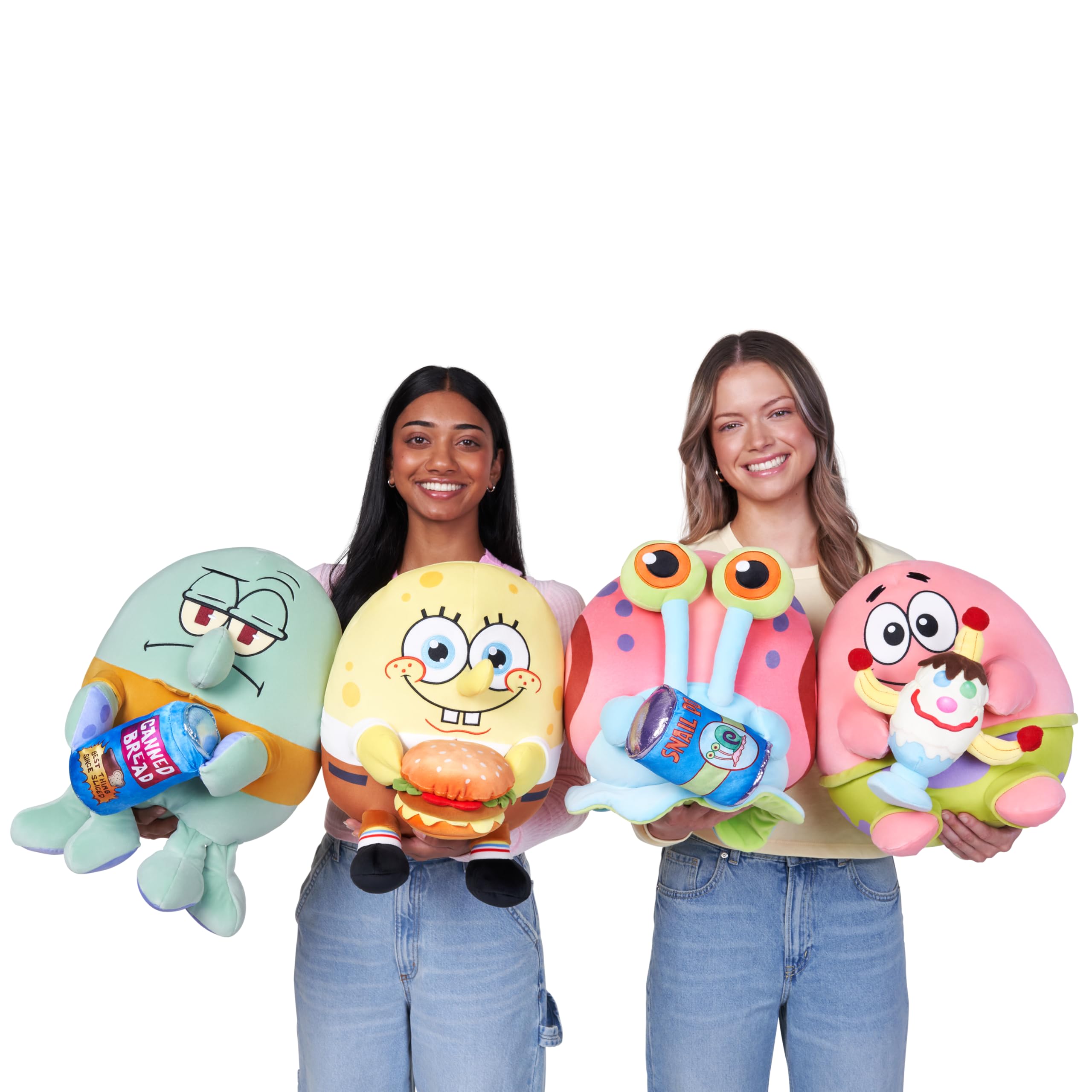 Snackles 14-inch Squidward Tentacles Plush - Super-Soft SpongeBob SquarePants Stuffed Animal 4