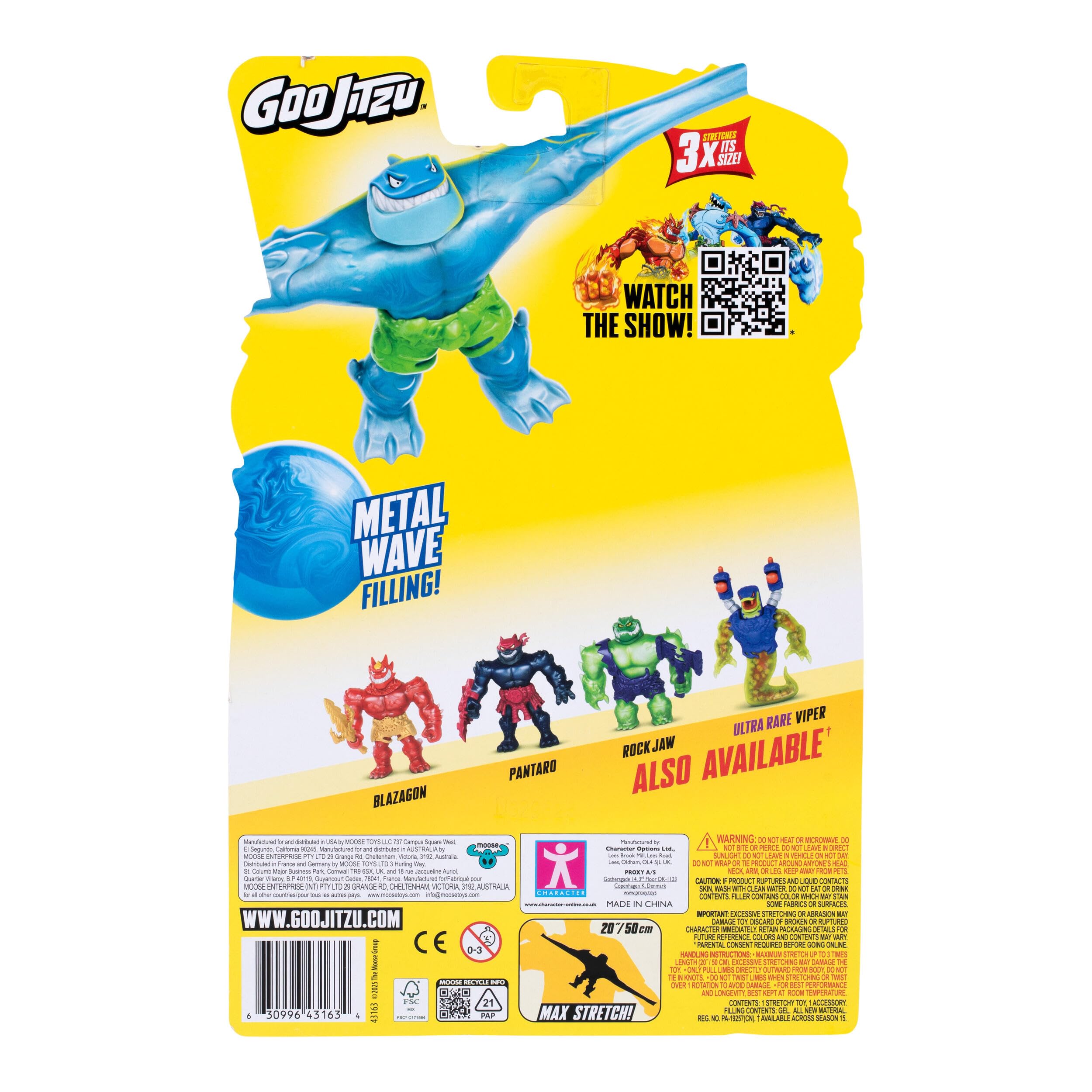 Heroes of Goo Jit Zu Thrash Hero Pack Action Figure - Stretchy, Collectible, Ages 4+ 4