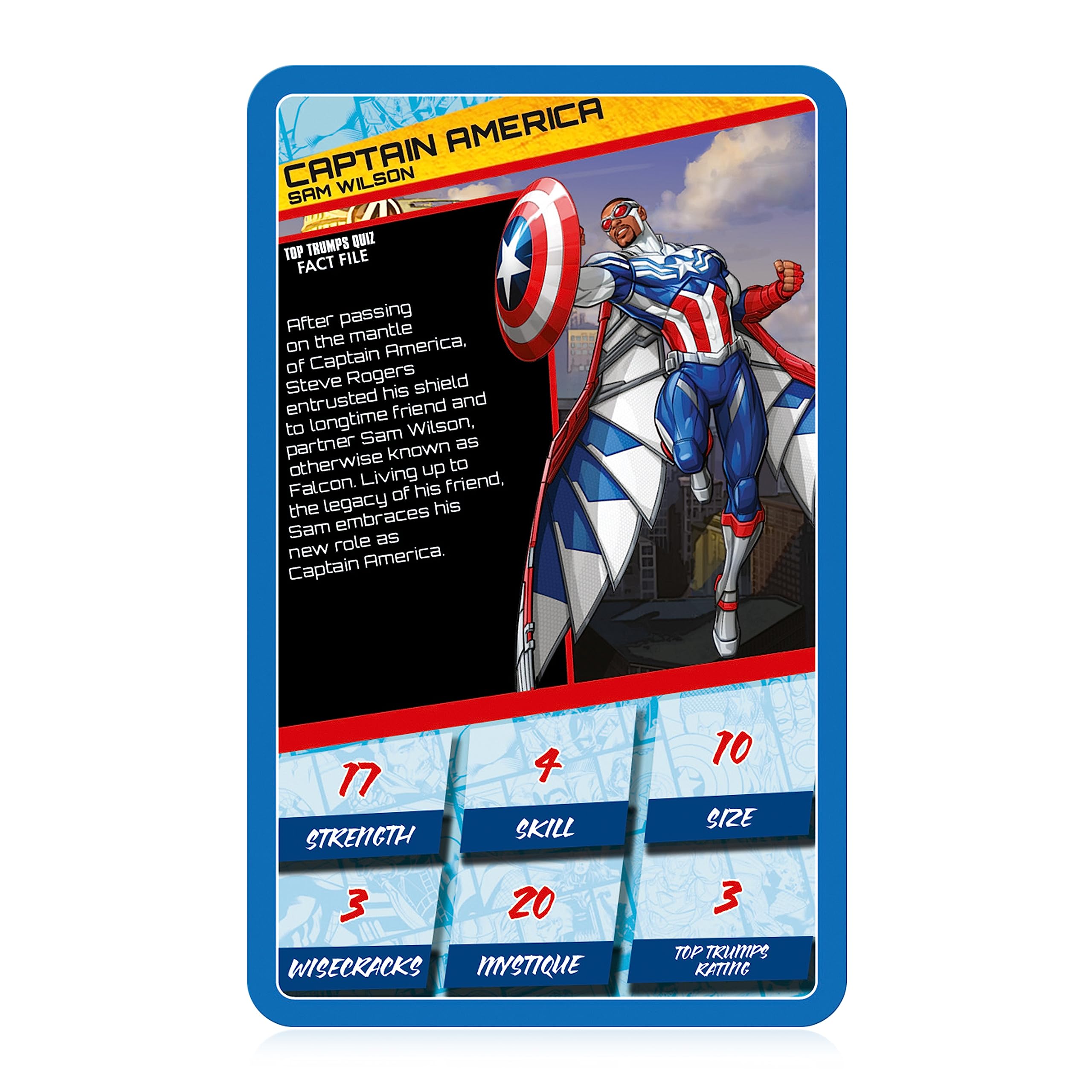 Top Trumps Marvel Universe 2 Card Game - Features Sam Wilson as Captain | 30 Cards | Unisex Children 8