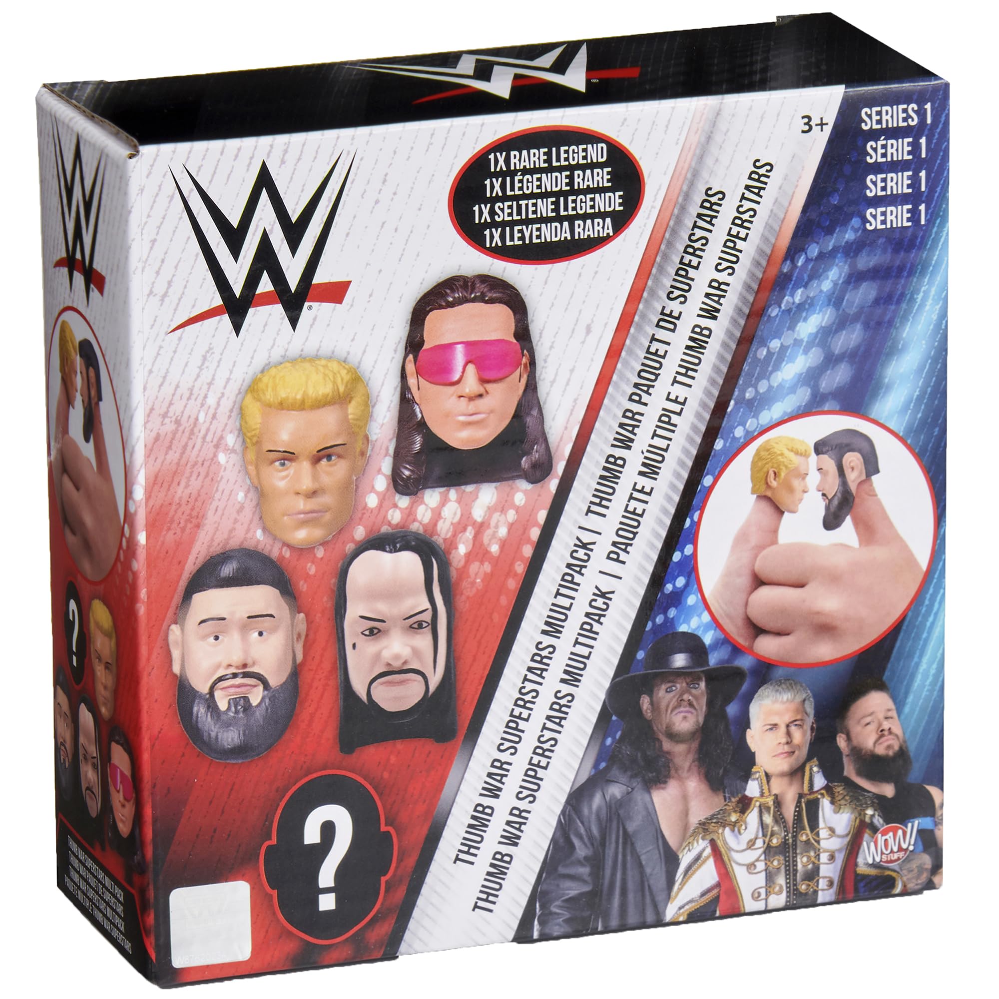 WOW! Stuff WWE Thumb Wars Superstars 5 Pack Multipack with Rey Mysterio
