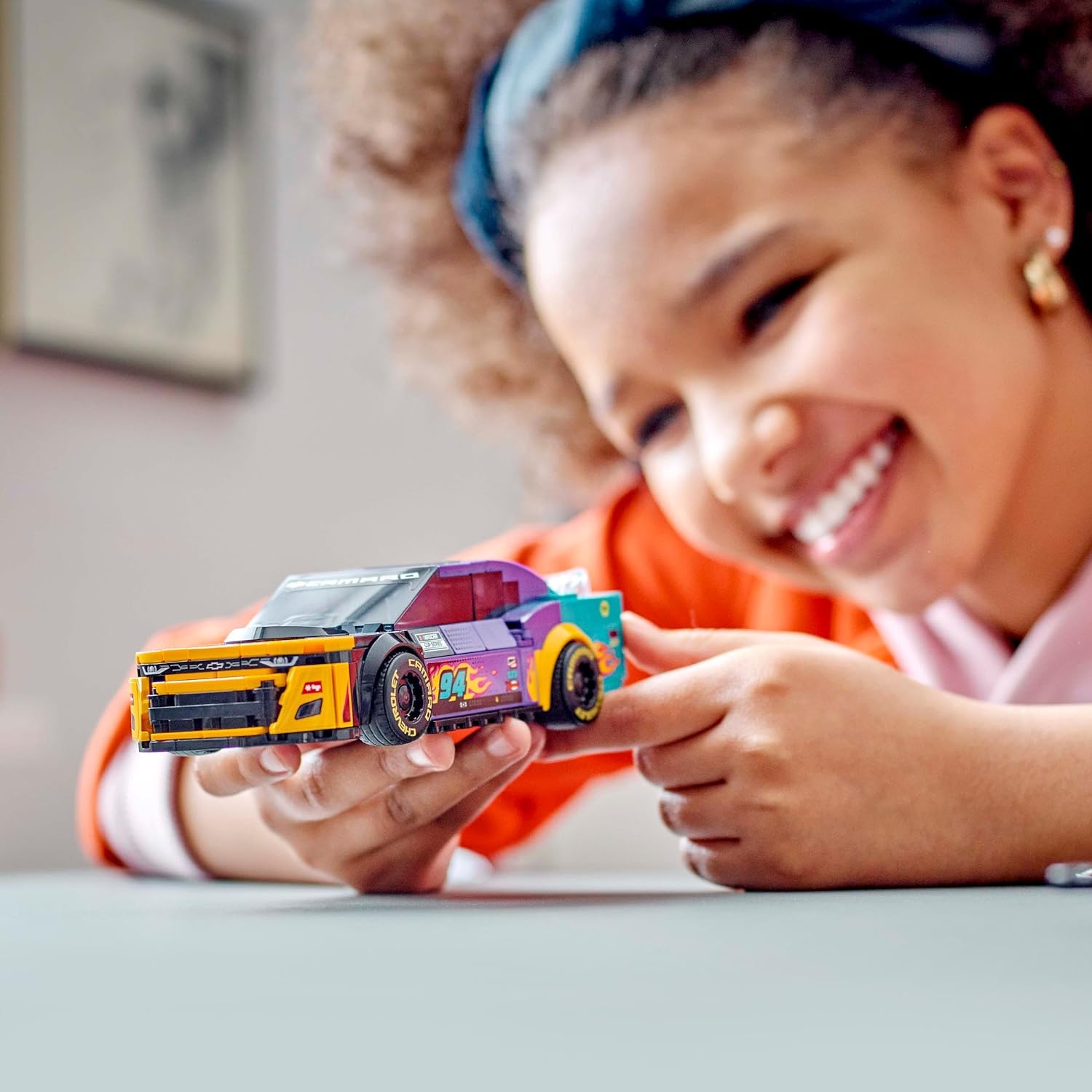 LEGO Speed Champions NASCAR Next Gen Chevrolet Camaro ZL1 Race Car Toy - Building Set for Ages 9+ 5