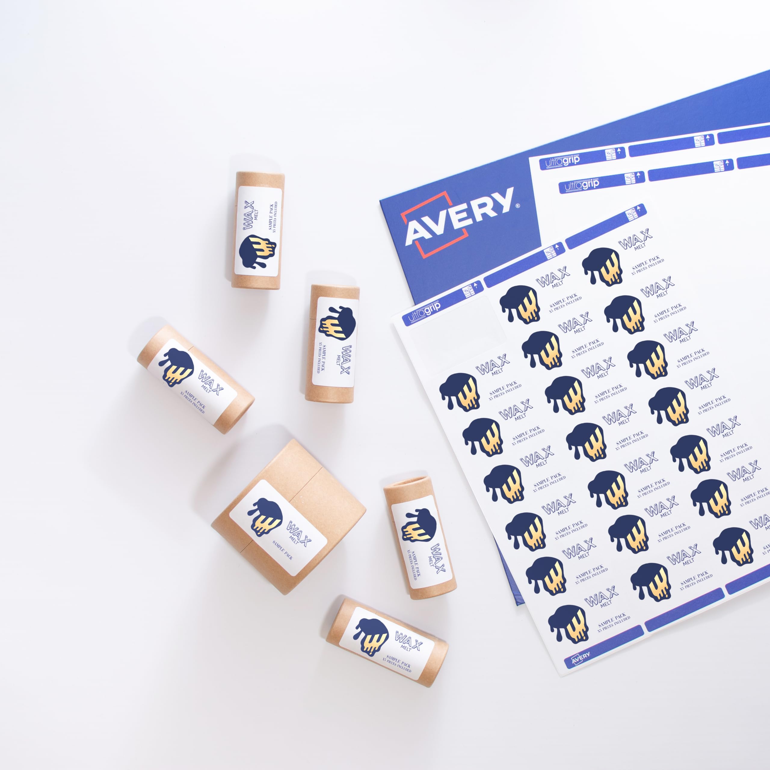 AVERY Self Adhesive Address Mailing Labels for Laser Printers | 21 Labels per A4 Sheet | 10 Sheets 4