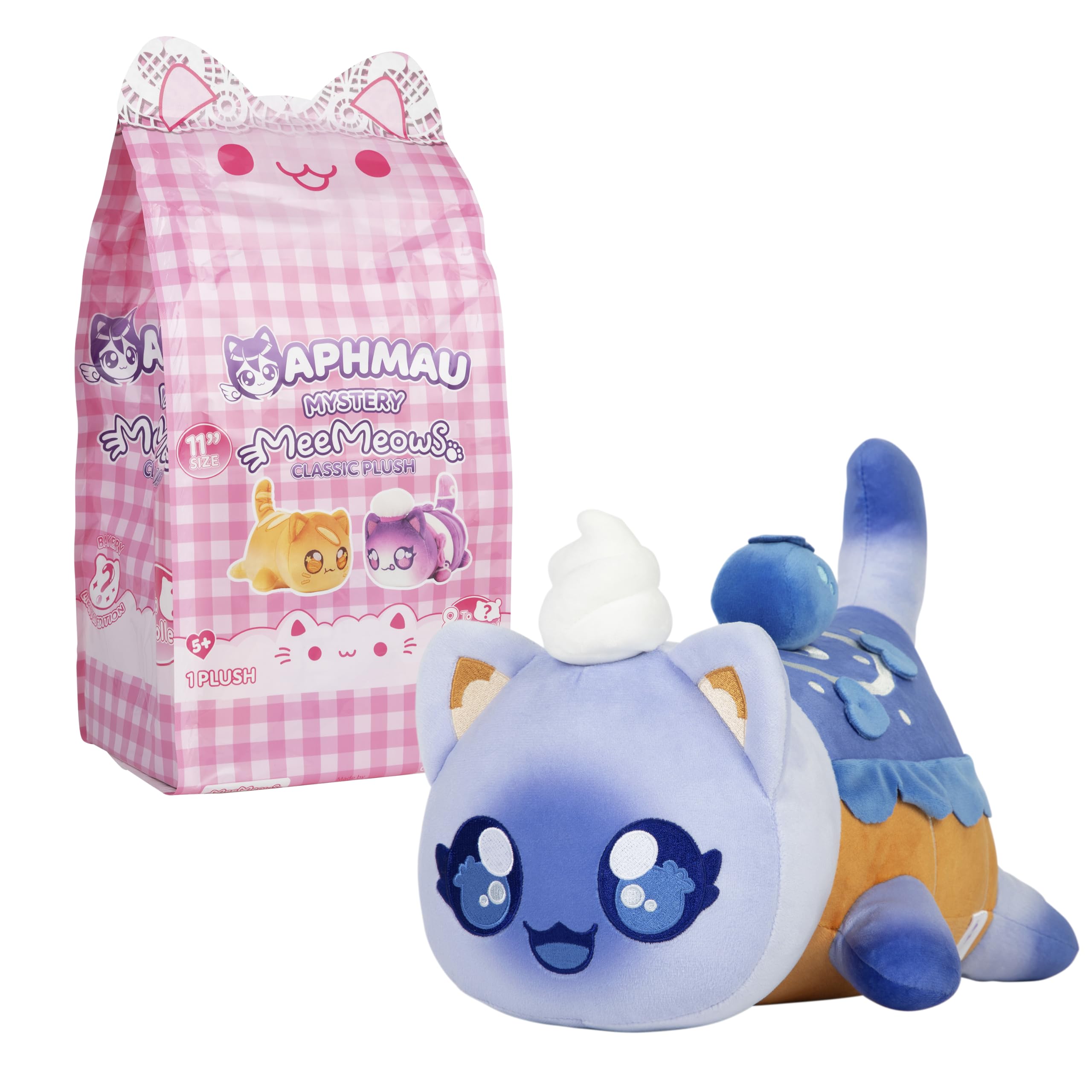 Aphmau Bakery MeeMeows Mystery Plush - 11 Inch Soft & Huggable Cat Plush Toy 9