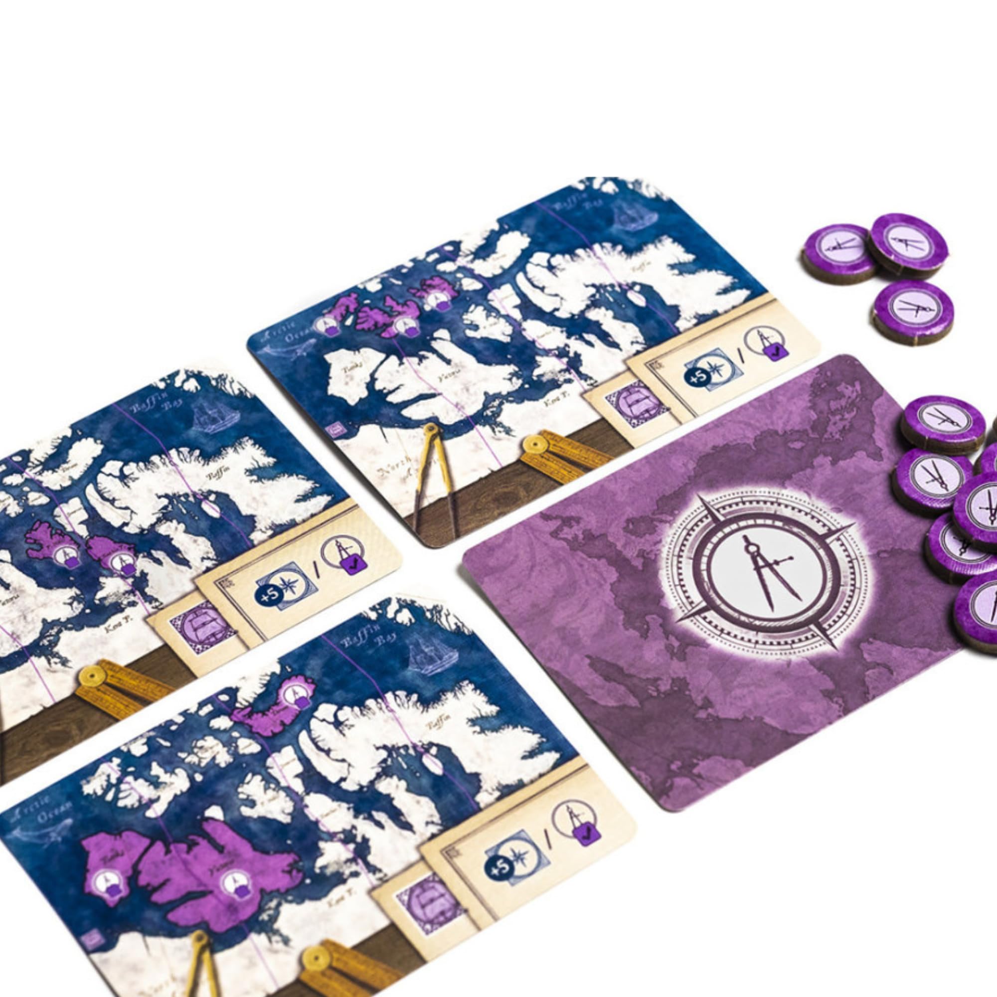 2Tomatoes Games Through Ice and Snow Arktis-Erkundungsbrettspiel 6