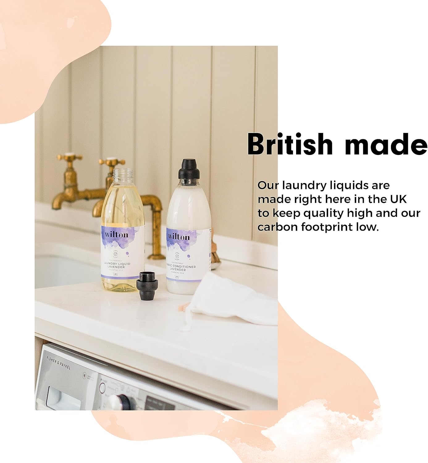 Wilton London Eco-Friendly Lavender Laundry Liquid (1.09 kg, 28 Washes) 5